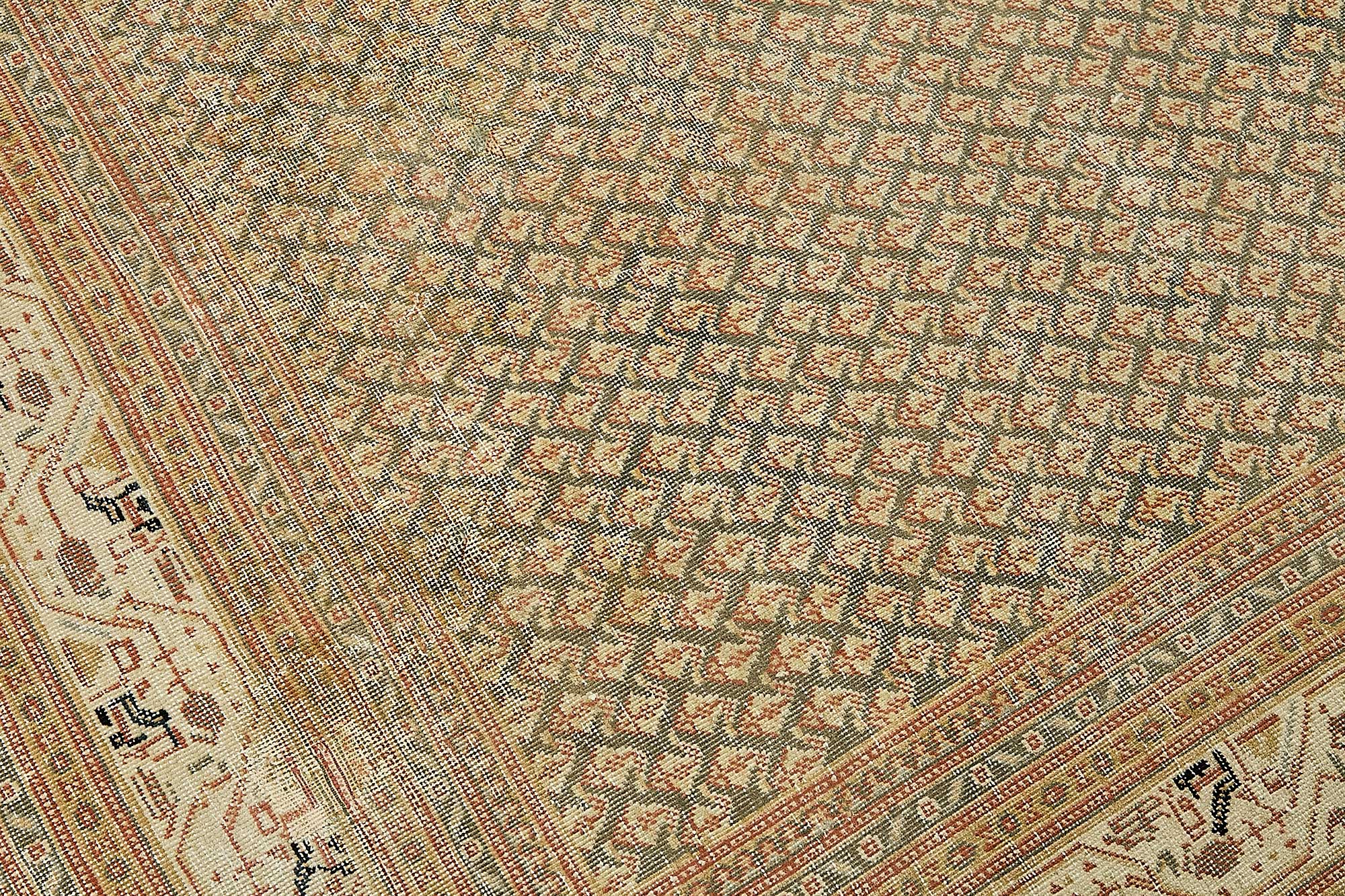 Beige Persian Antique — 2.38 x 2.94
