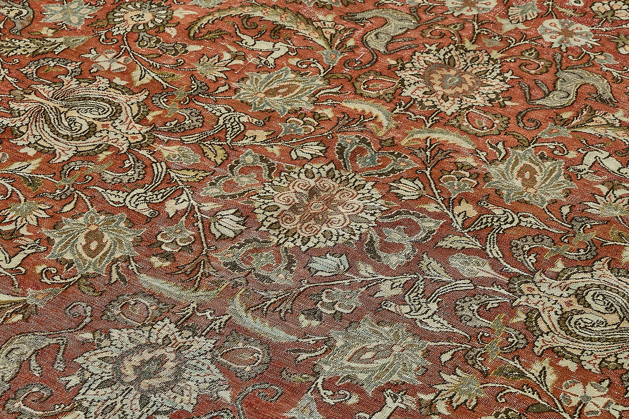 Beige Persian Antique — 2.32 x 3.45