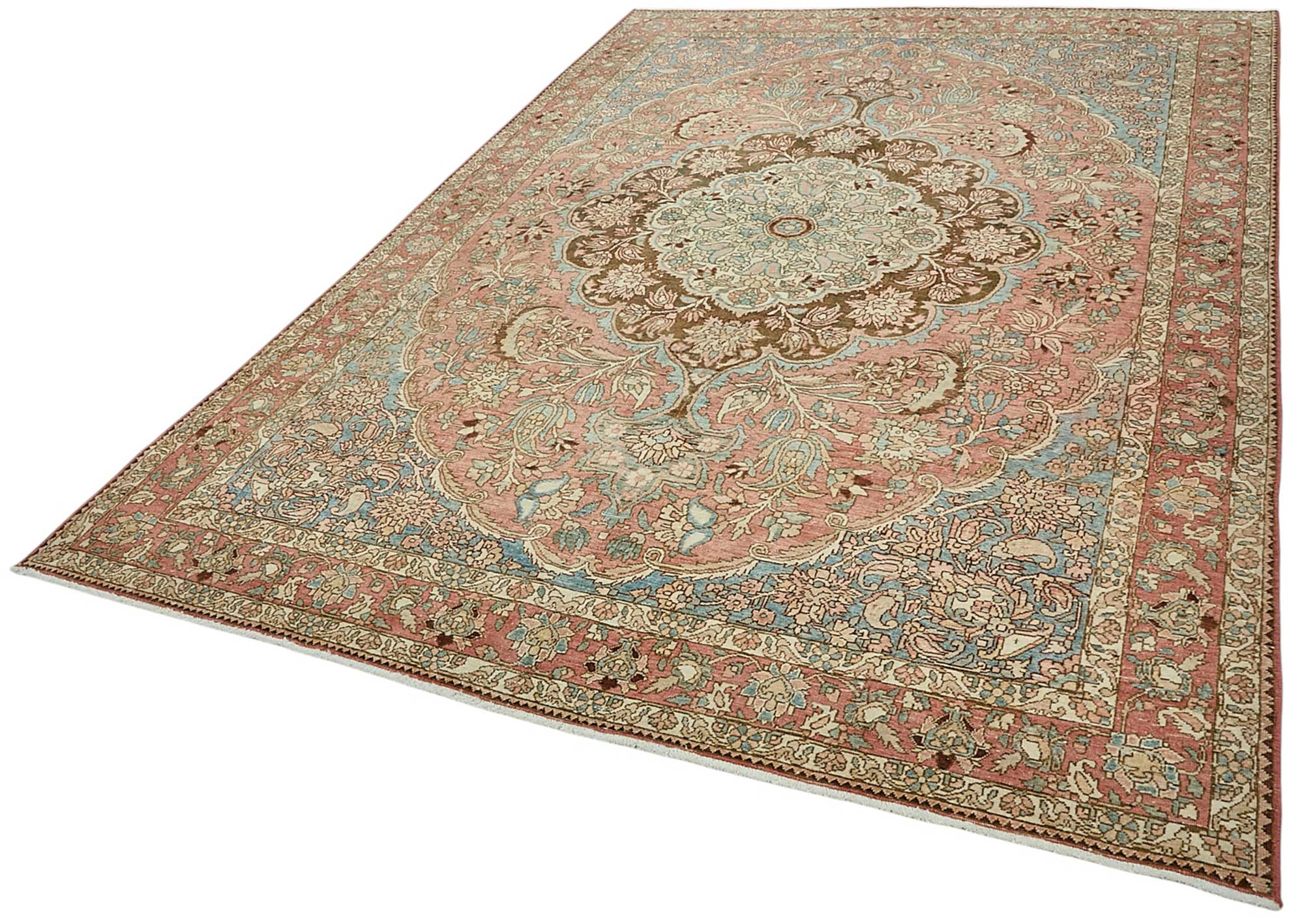 Beige Persian Antique — 2.14 x 3.00