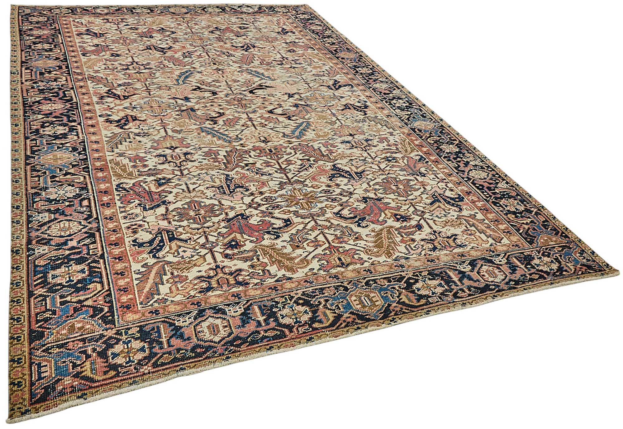Beige Persian Antique — 2.35 x 3.35