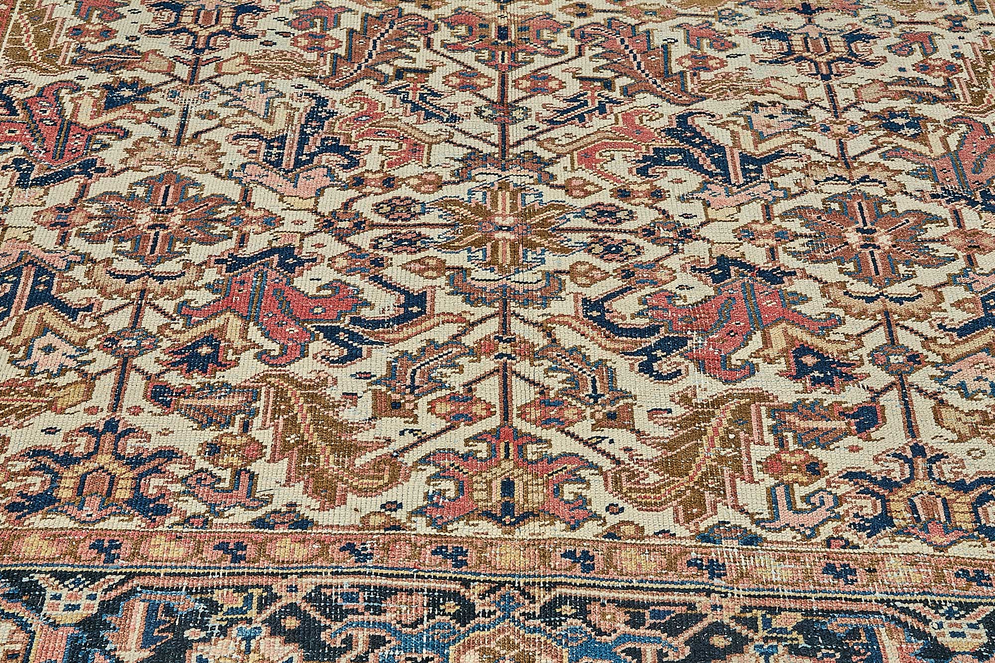 Beige Persian Antique — 2.35 x 3.35