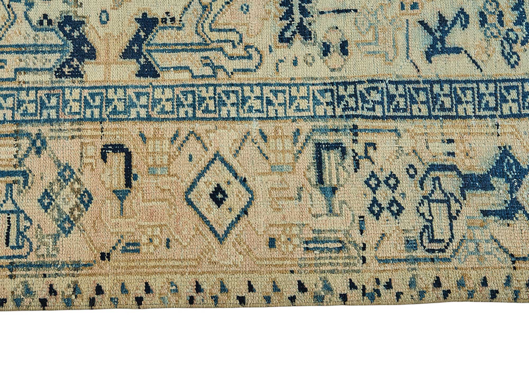Beige Persian Antique — 2.17 x 3.14
