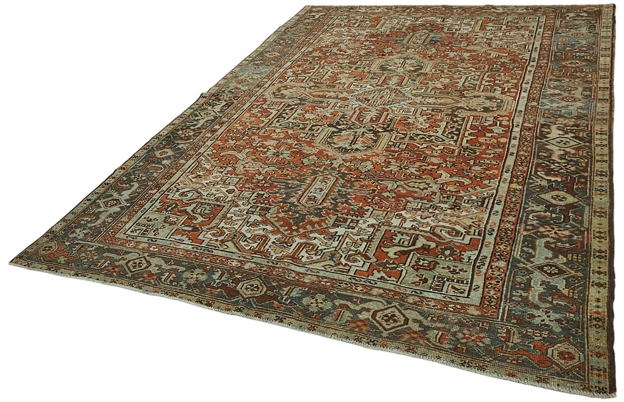 Beige Persian Antique — 2.27 x 3.28