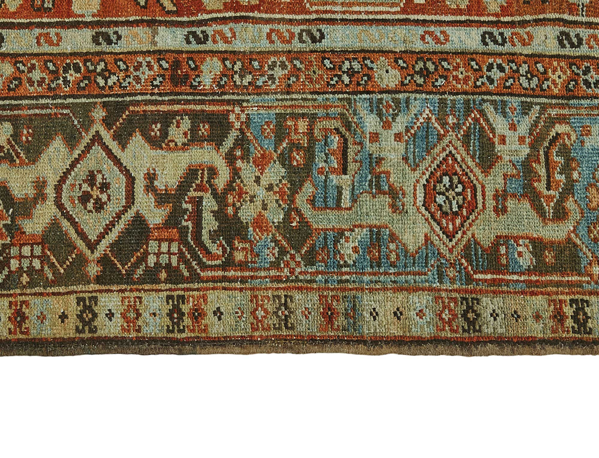 Beige Persian Antique — 2.27 x 3.28