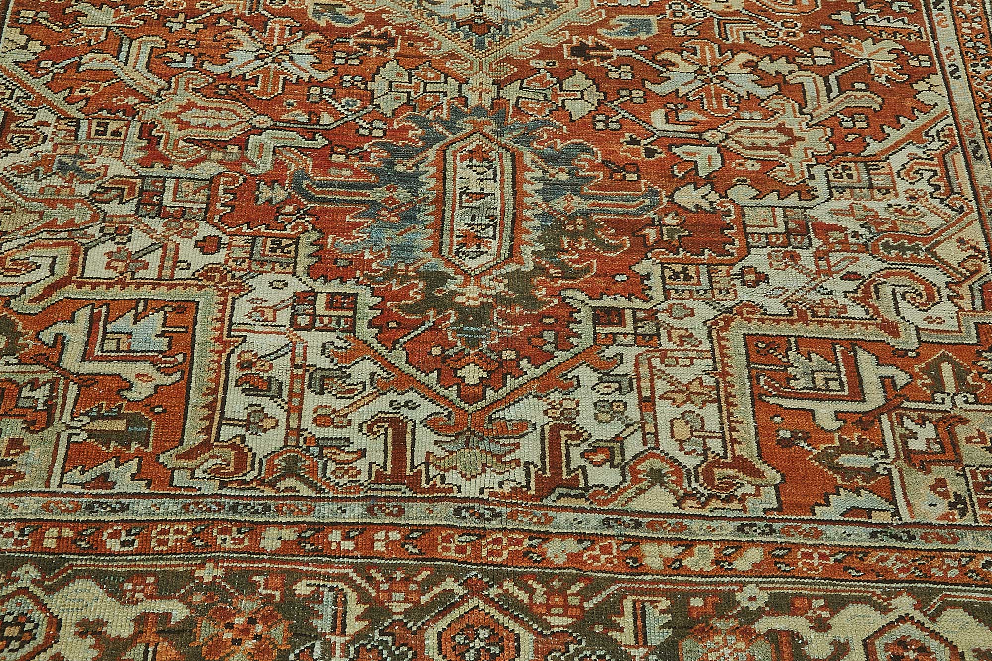 Beige Persian Antique — 2.27 x 3.28