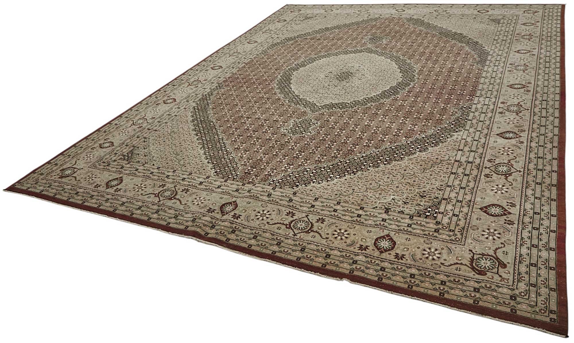 Beige Persian Antique — 3.04 x 4.26