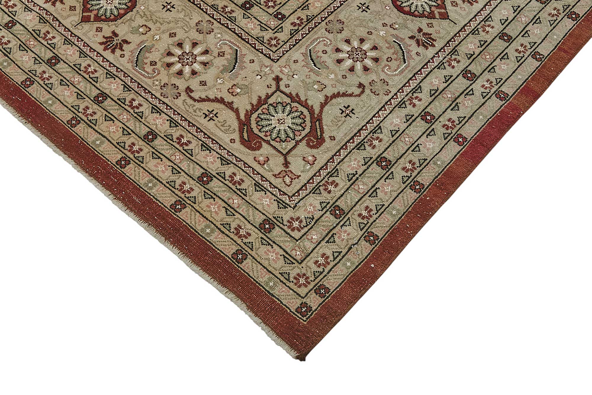 Beige Persian Antique — 3.04 x 4.26