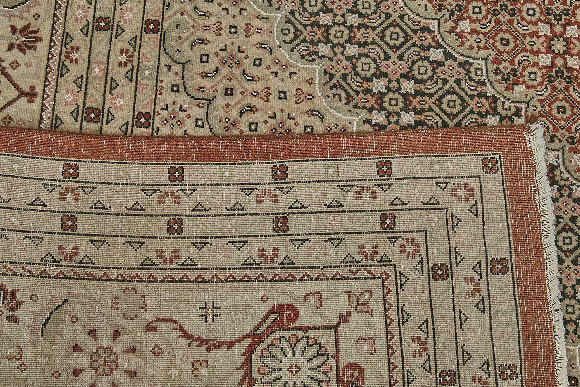 Beige Persian Antique — 3.04 x 4.26
