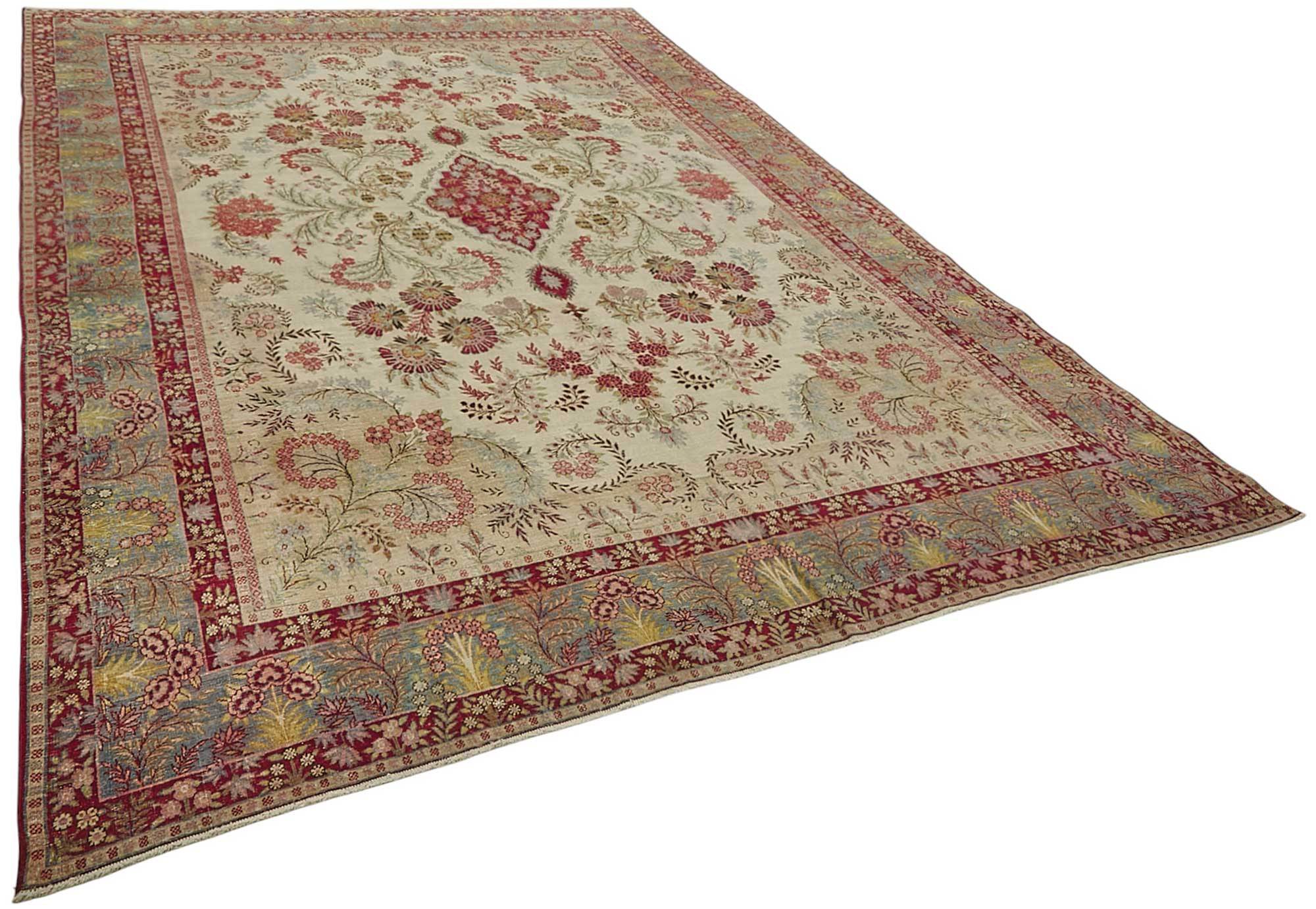 Beige Persian Antique — 2.63 x 3.78