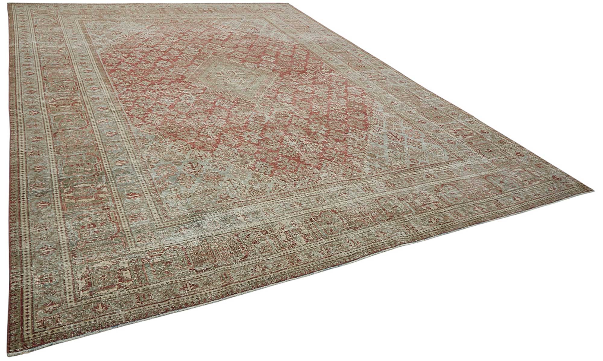 Beige Persian Antique — 3.17 x 4.20