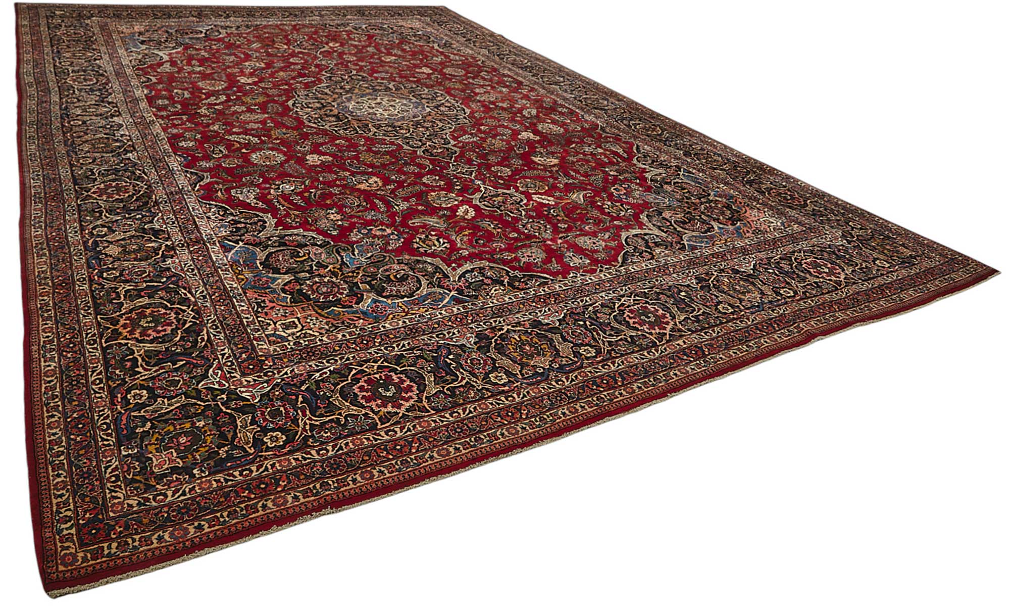Red Persian Antique — 3.70 x 5.57
