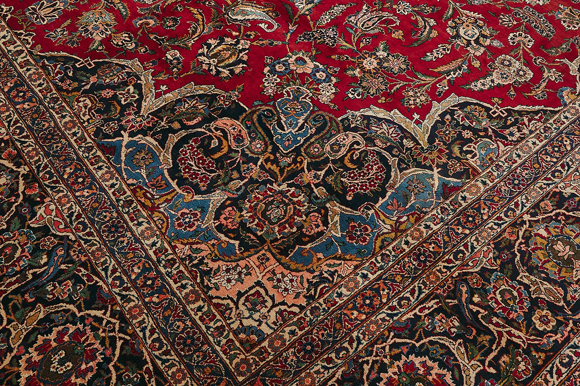 Red Persian Antique — 3.70 x 5.57