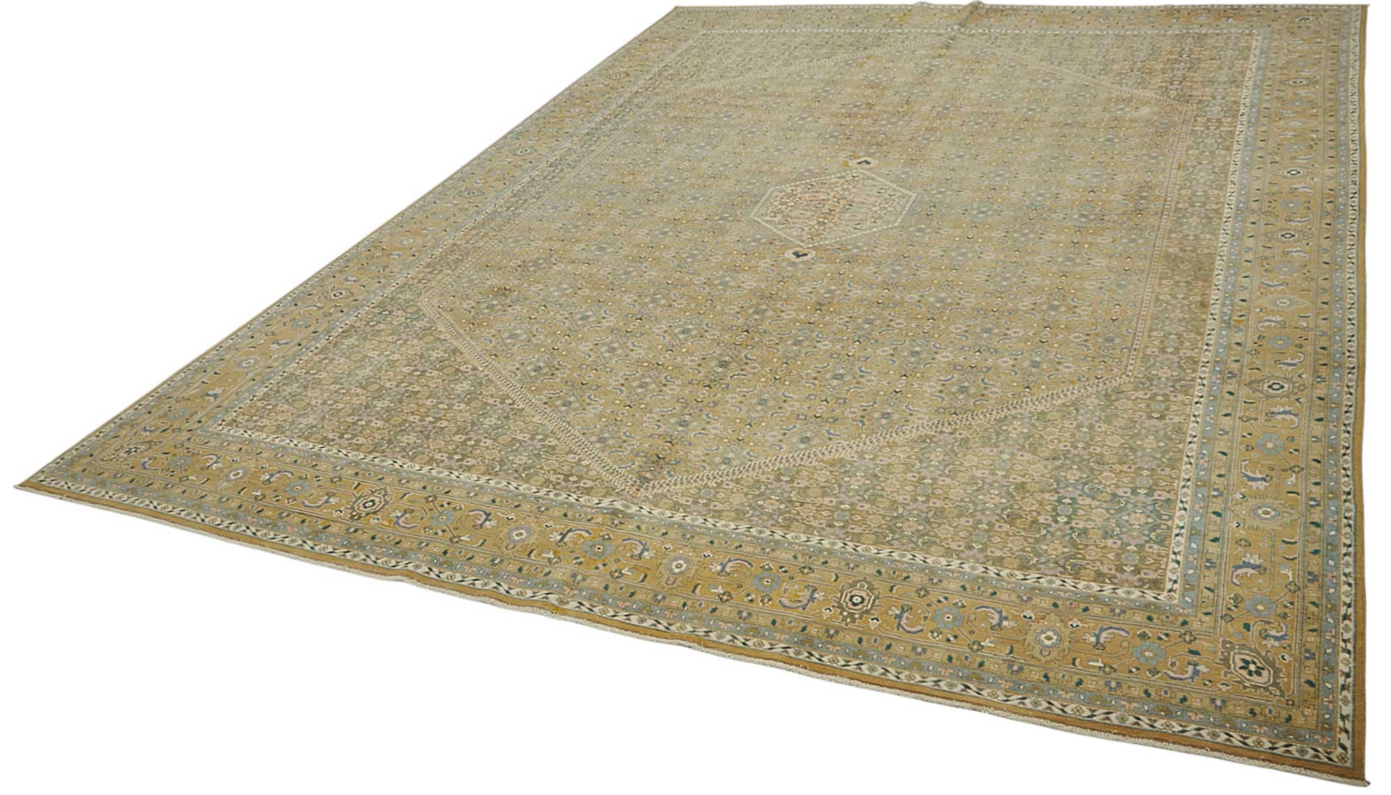 Beige Persian Antique — 2.98 x 3.90