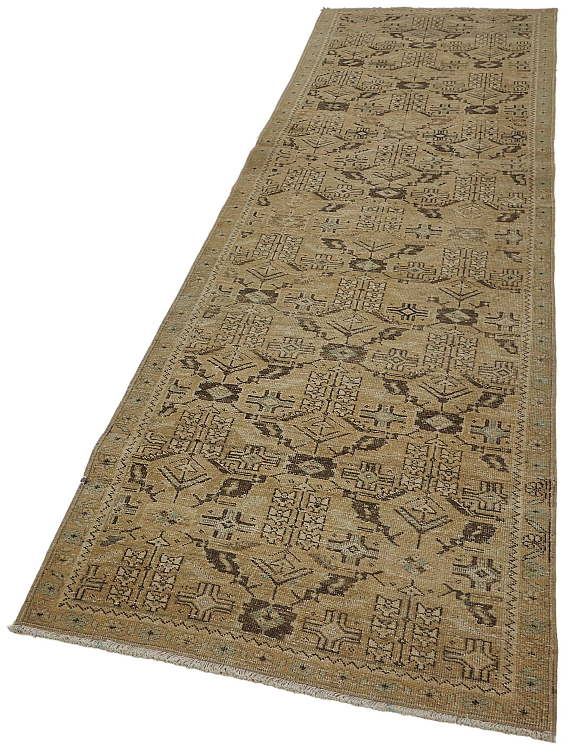 Beige Persian Antique — 0.84 x 2.97