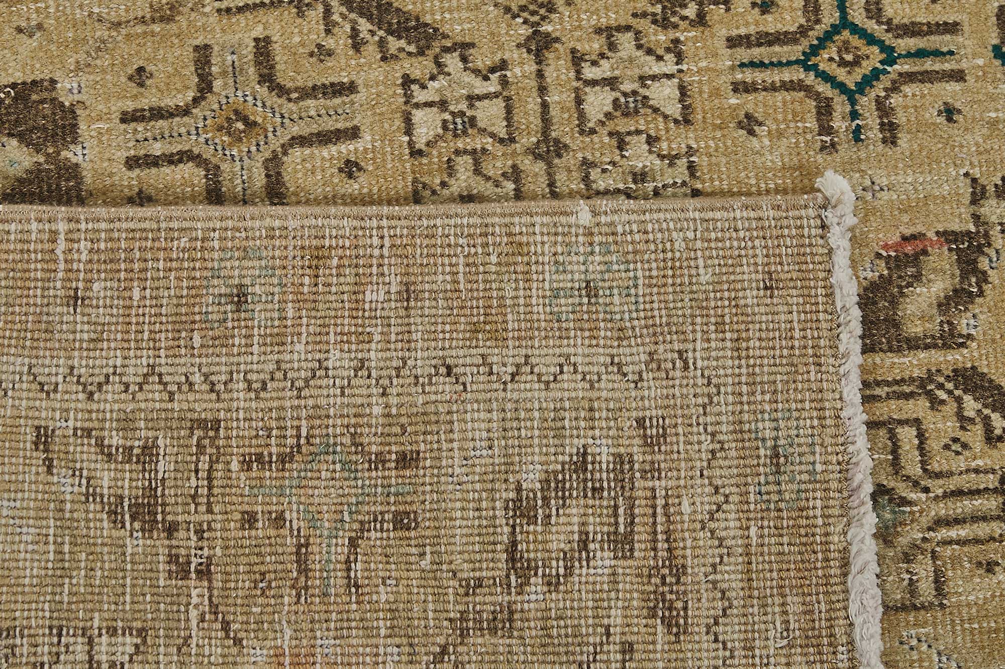 Beige Persian Antique — 0.84 x 2.97