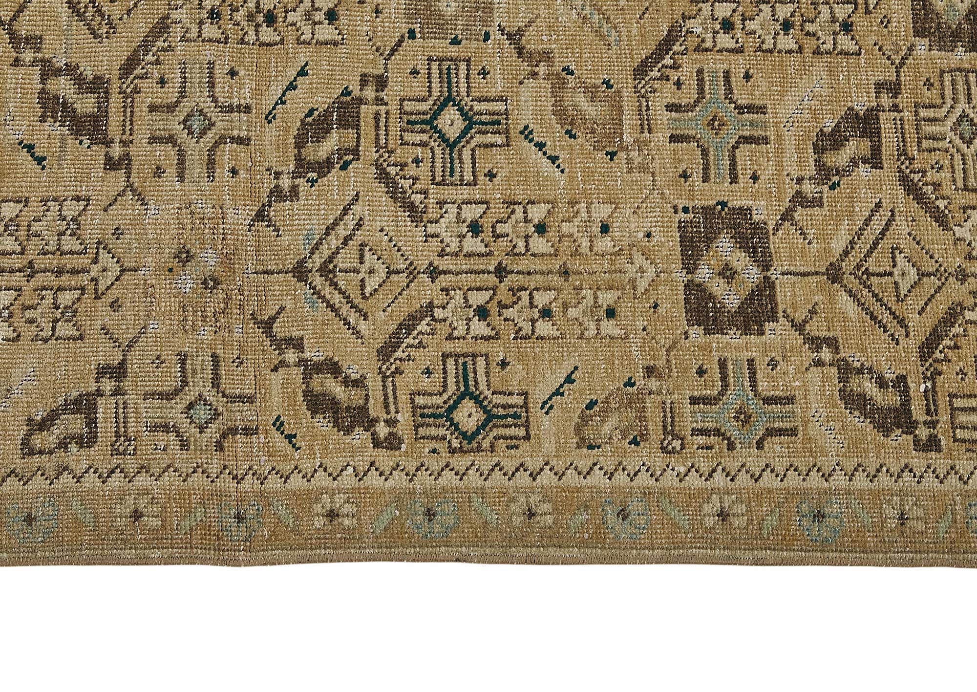 Beige Persian Antique — 0.84 x 2.97