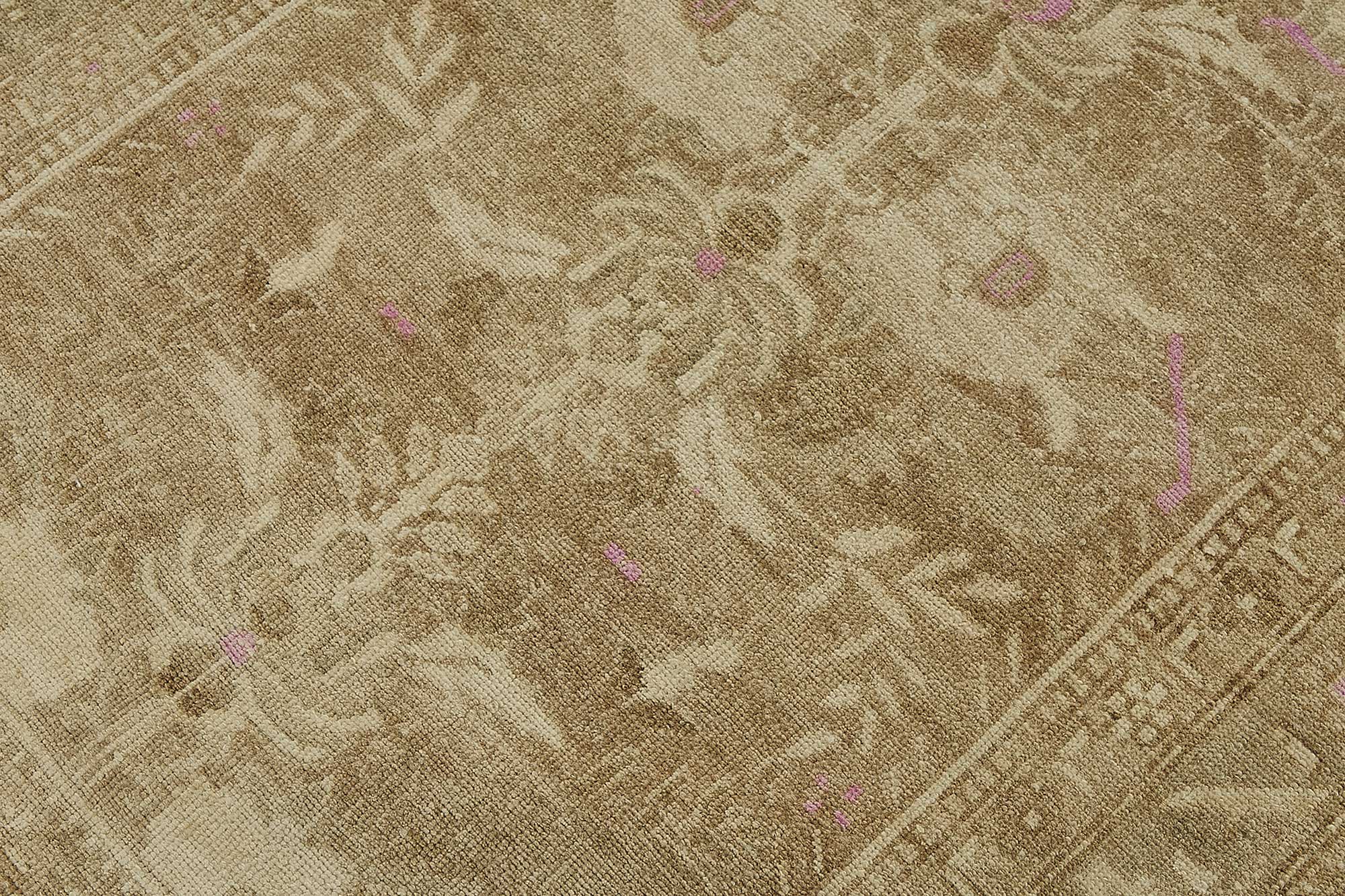 Beige Persian Antique — 0.98 x 2.88