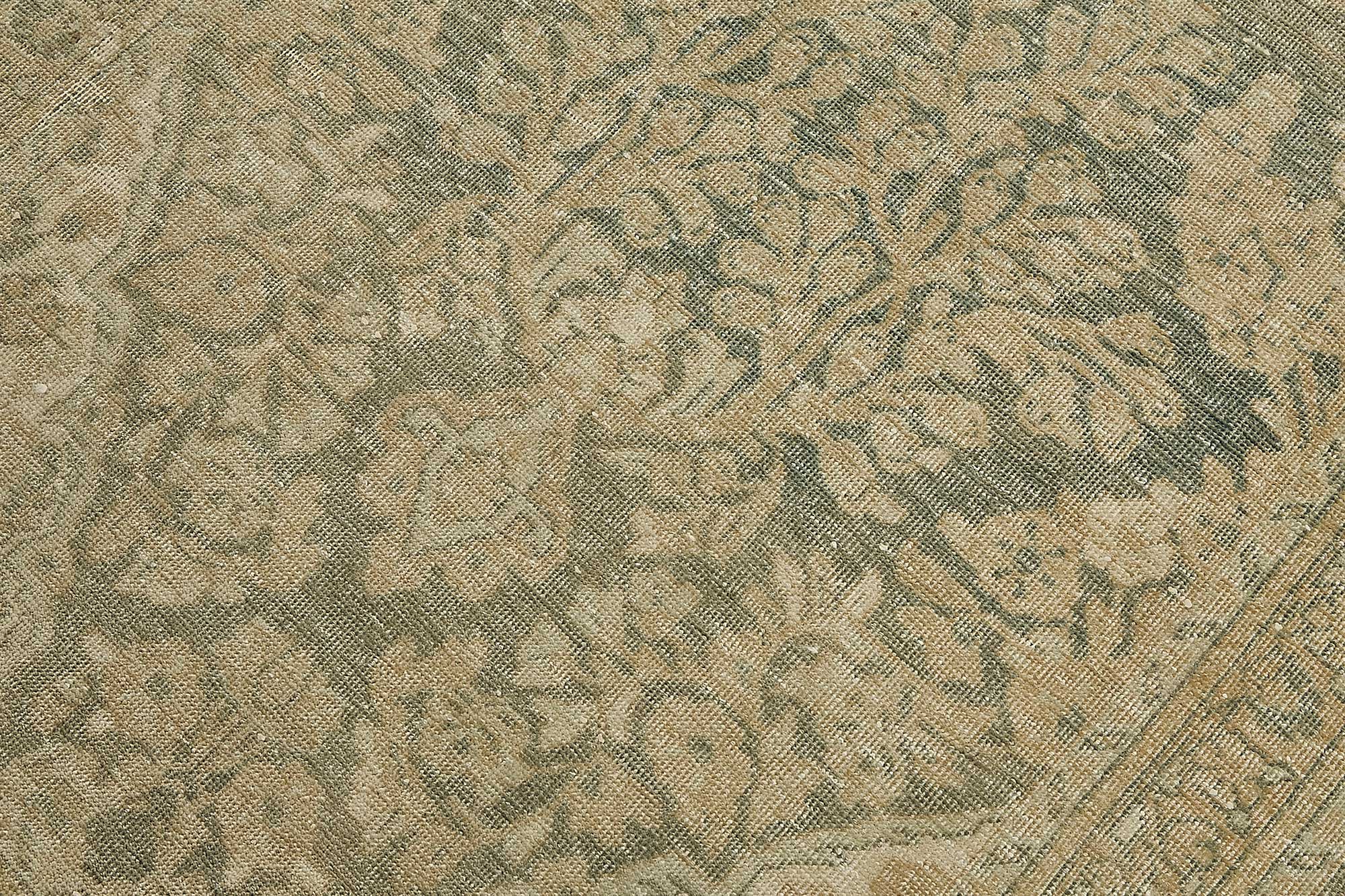 Beige Persian Antique — 1.06 x 4.15