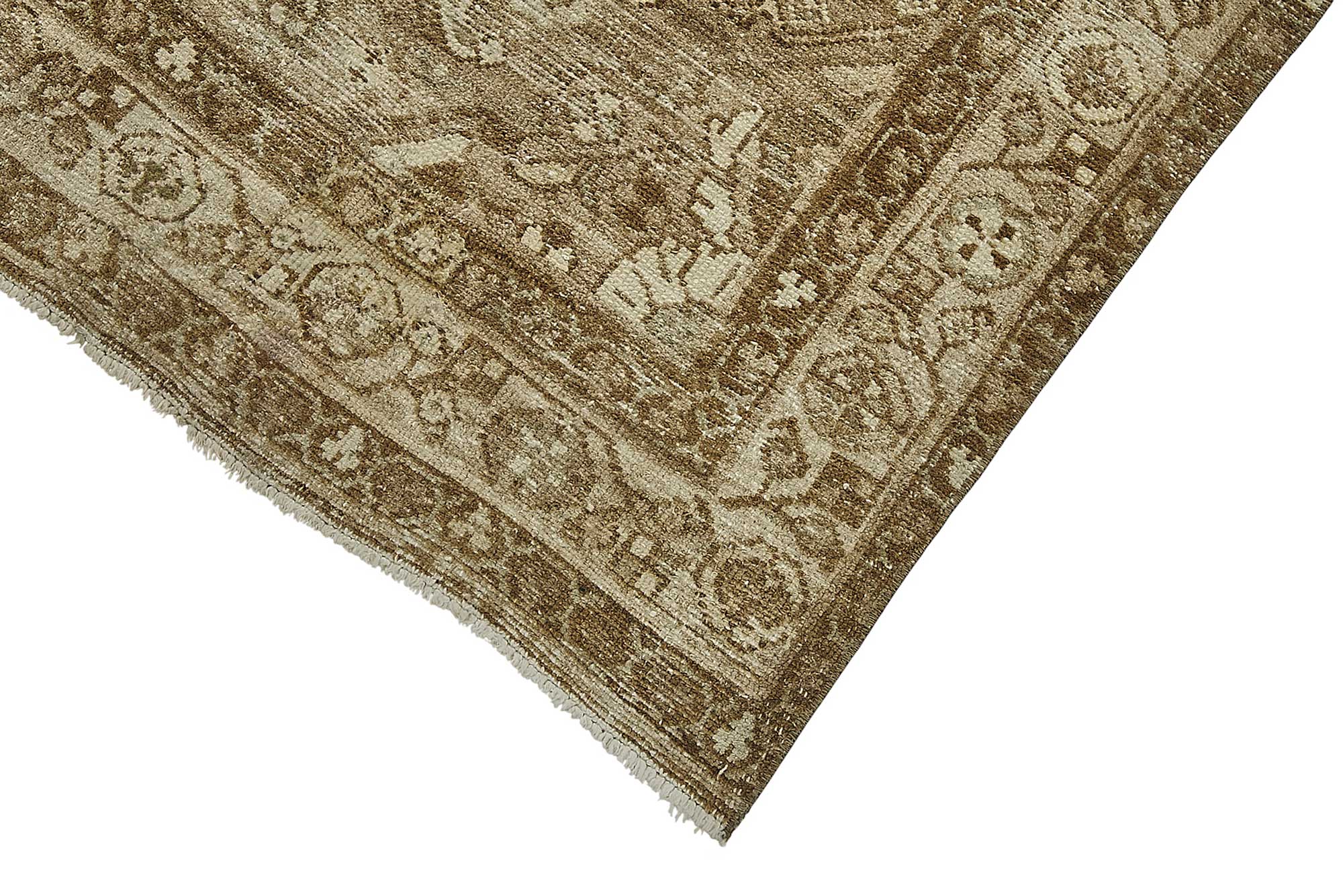 Beige Persian Antique — 0.96 x 3.74