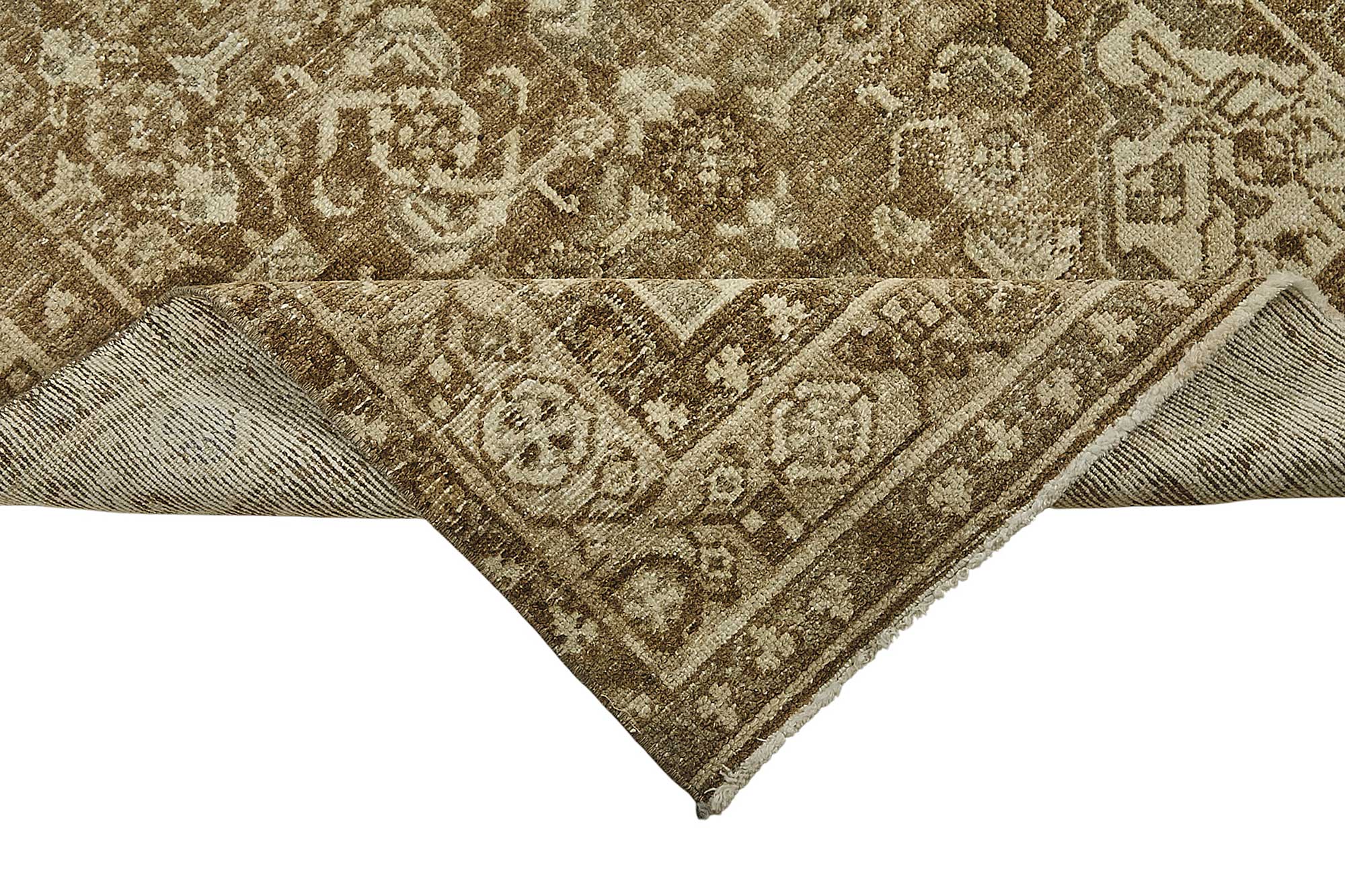 Beige Persian Antique — 0.96 x 3.74