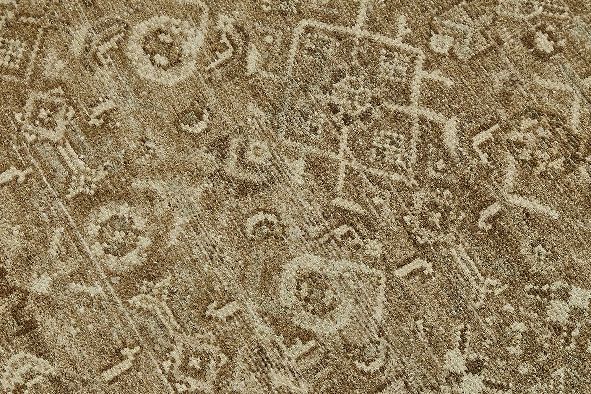 Beige Persian Antique — 0.96 x 3.74
