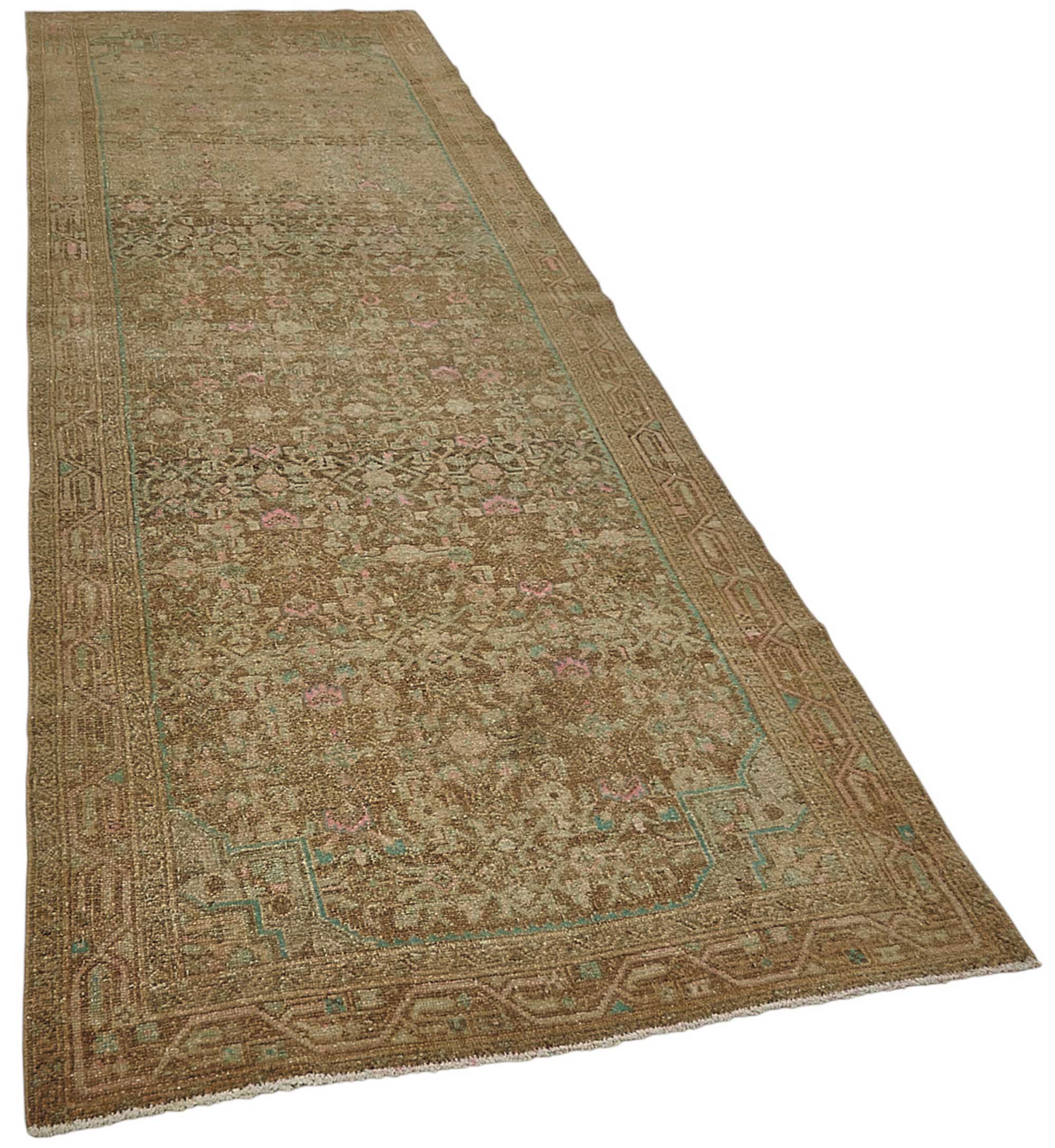 Beige Persian Antique — 1.16 x 3.42