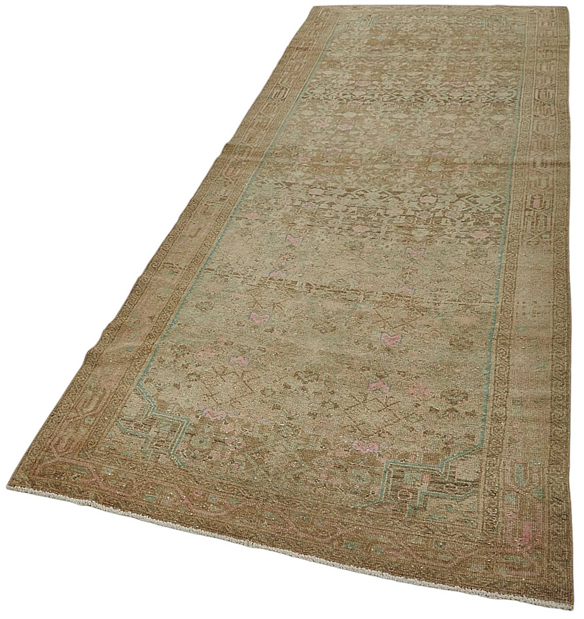 Beige Persian Antique — 1.16 x 3.42