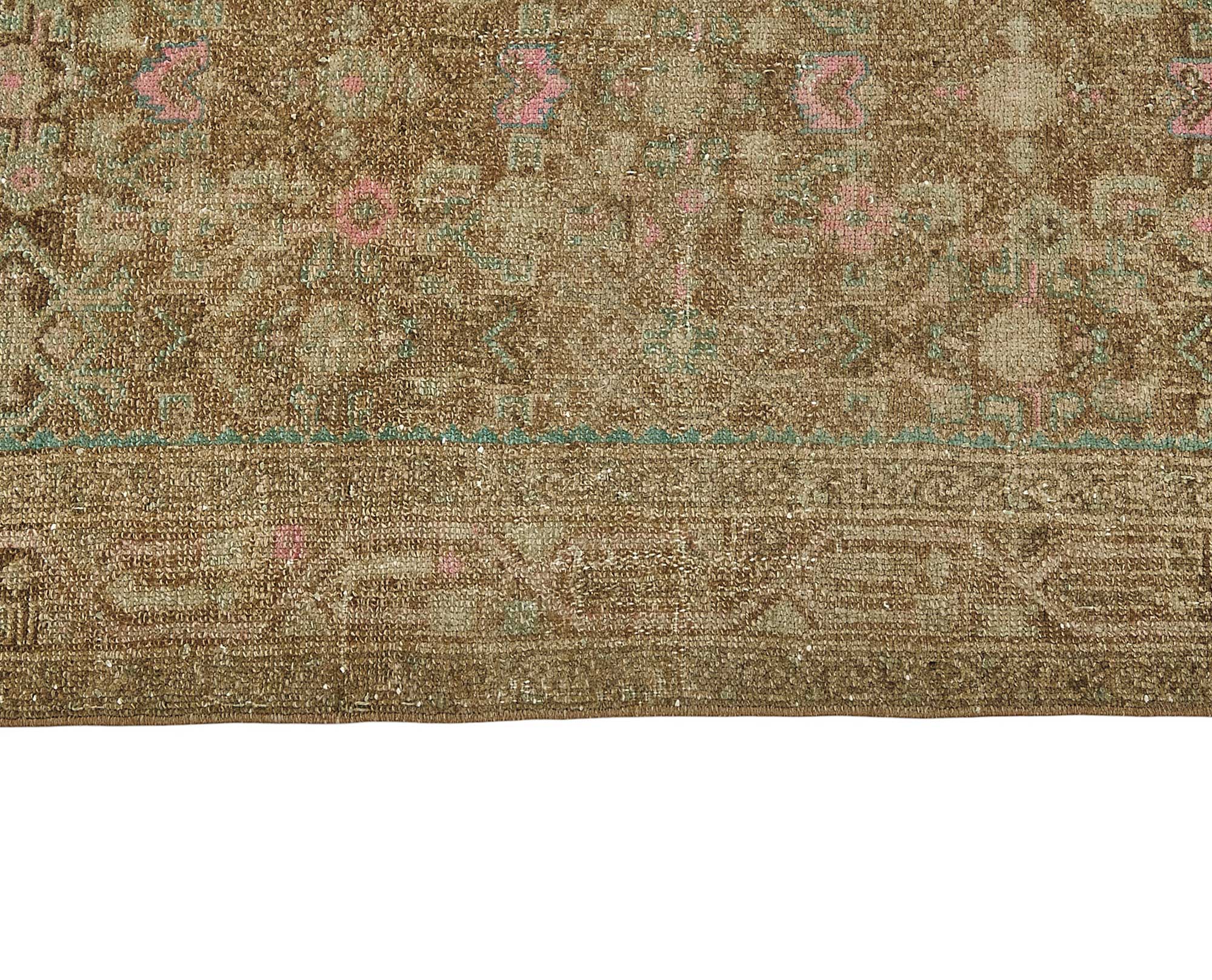Beige Persian Antique — 1.16 x 3.42