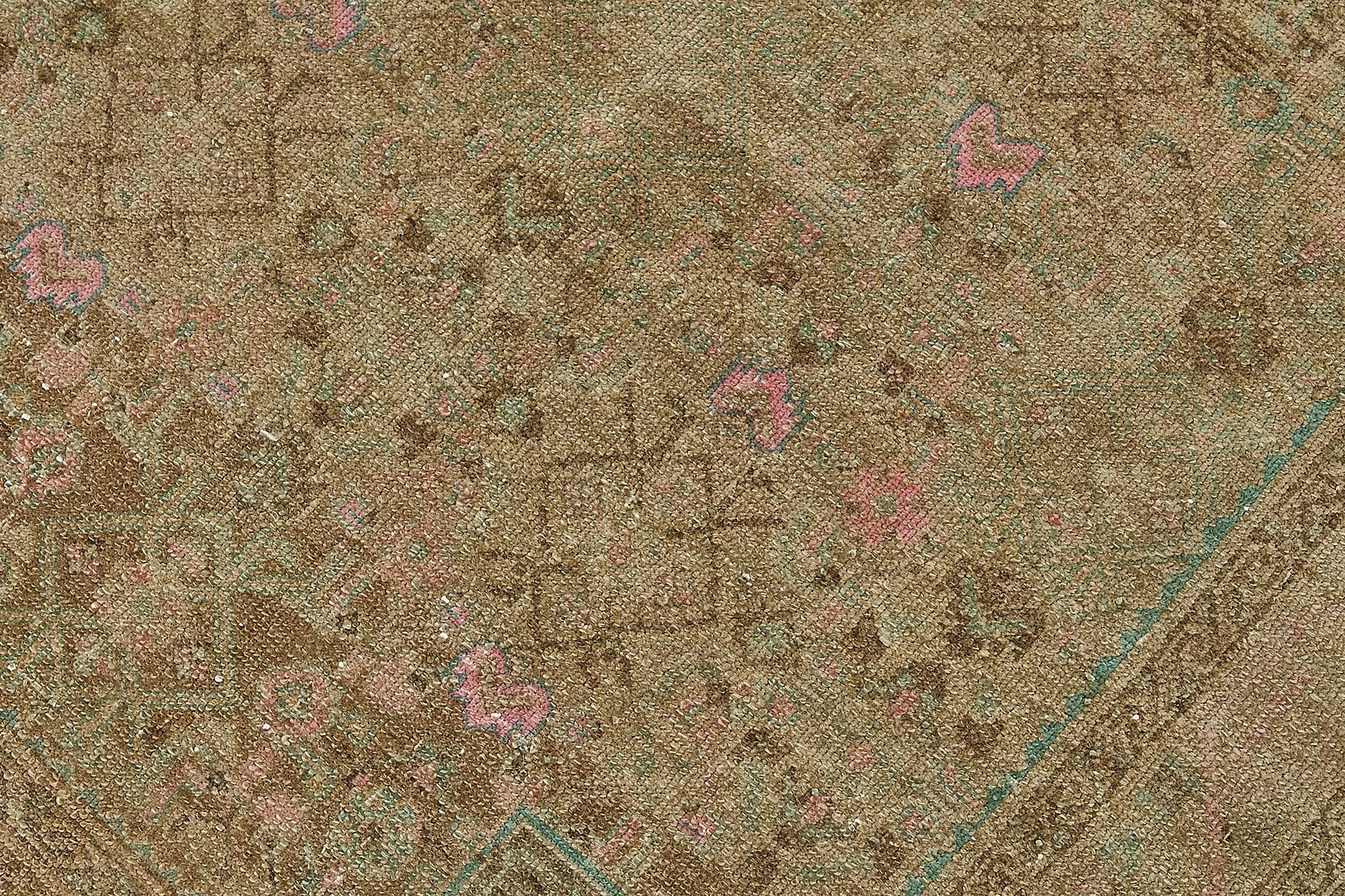Beige Persian Antique — 1.16 x 3.42