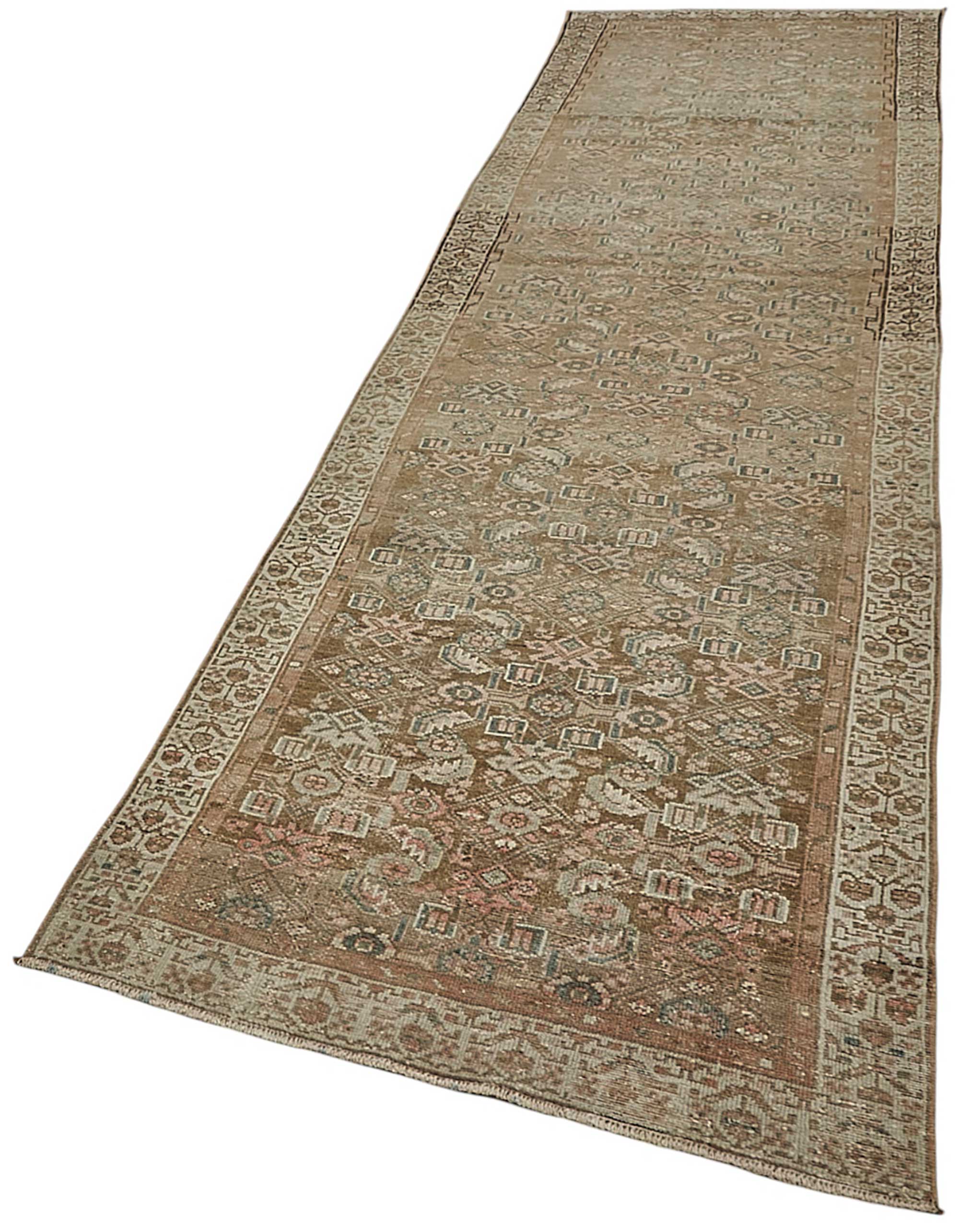 Beige Persian Antique — 0.97 x 4.00
