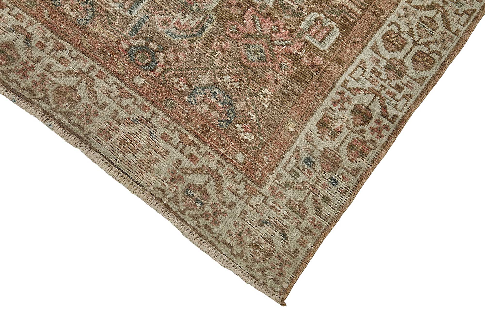 Beige Persian Antique — 0.97 x 4.00