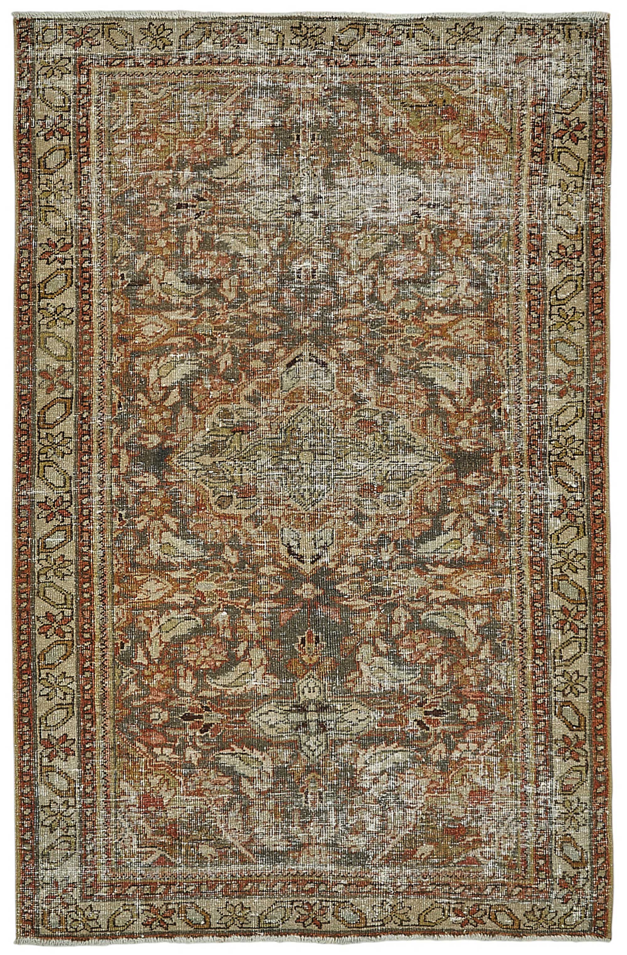 Beige Persian Antique — 1.24 x 1.90