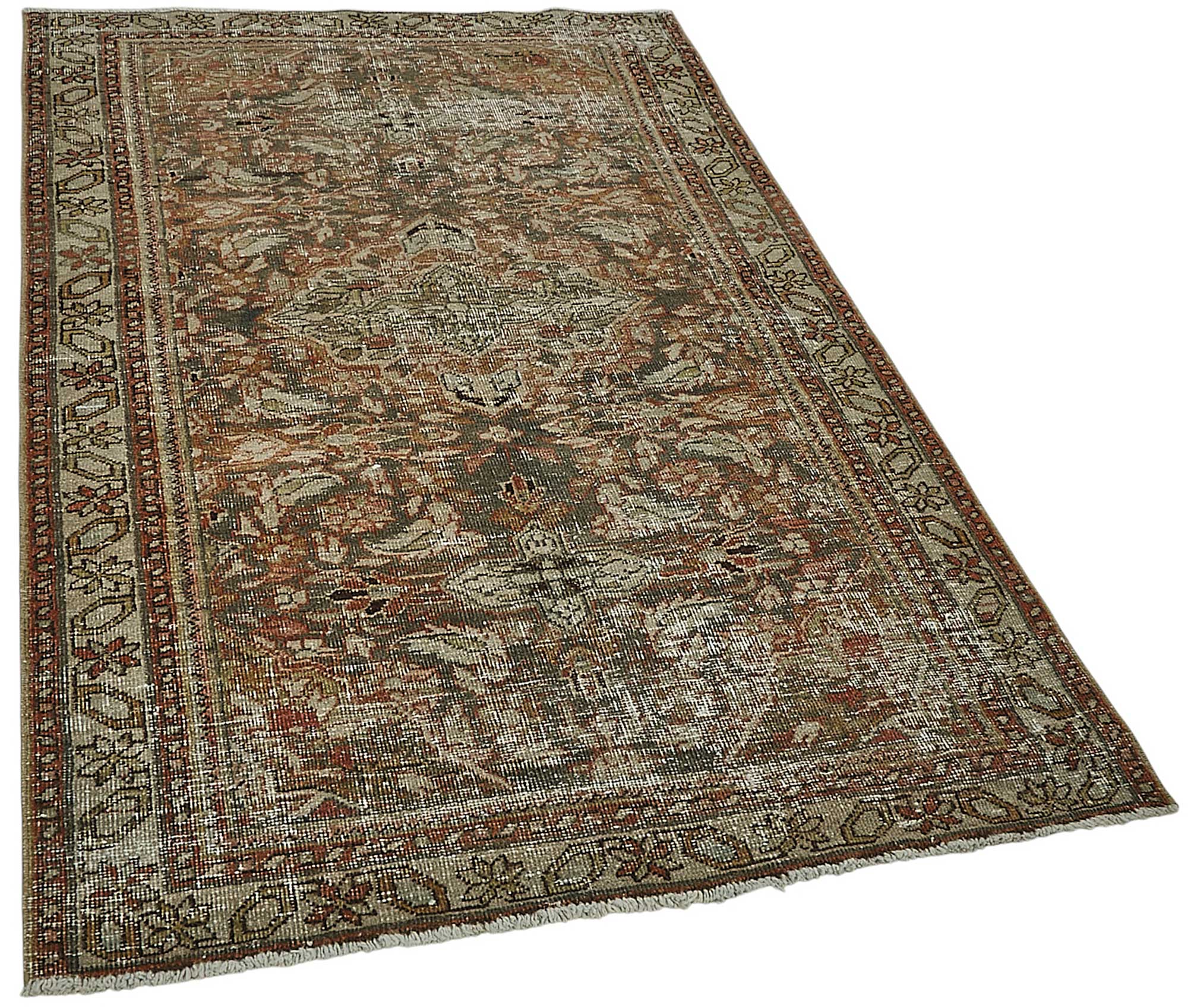 Beige Persian Antique — 1.24 x 1.90