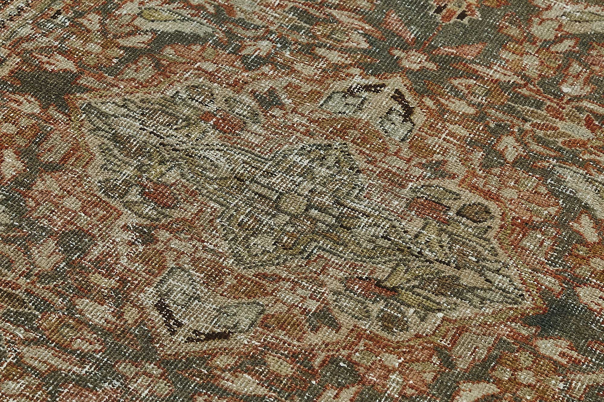 Beige Persian Antique — 1.24 x 1.90