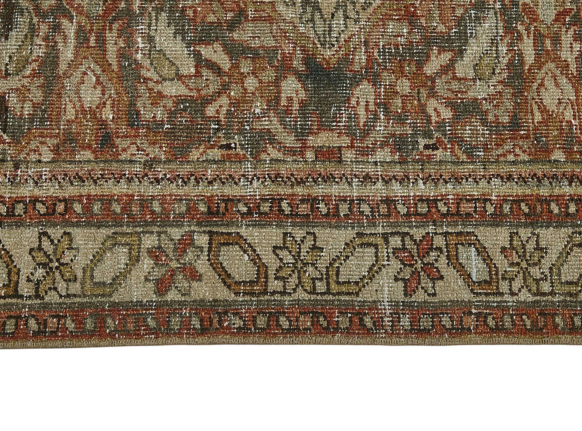 Beige Persian Antique — 1.24 x 1.90