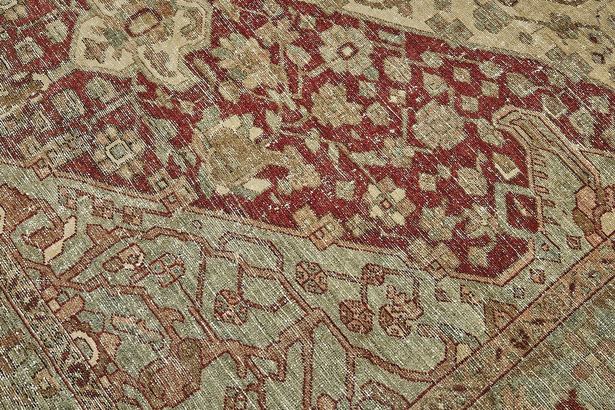 Beige Persian Antique — 2.14 x 2.78