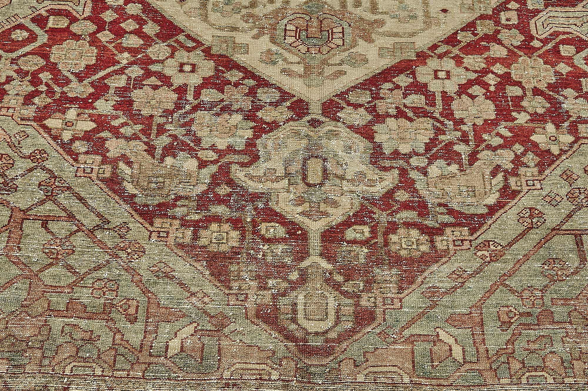 Beige Persian Antique — 2.14 x 2.78