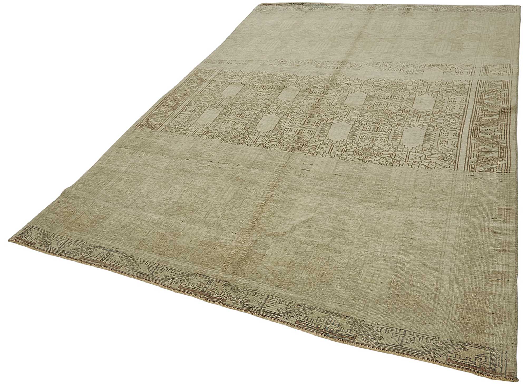 Beige Persian Antique — 2.00 x 3.00