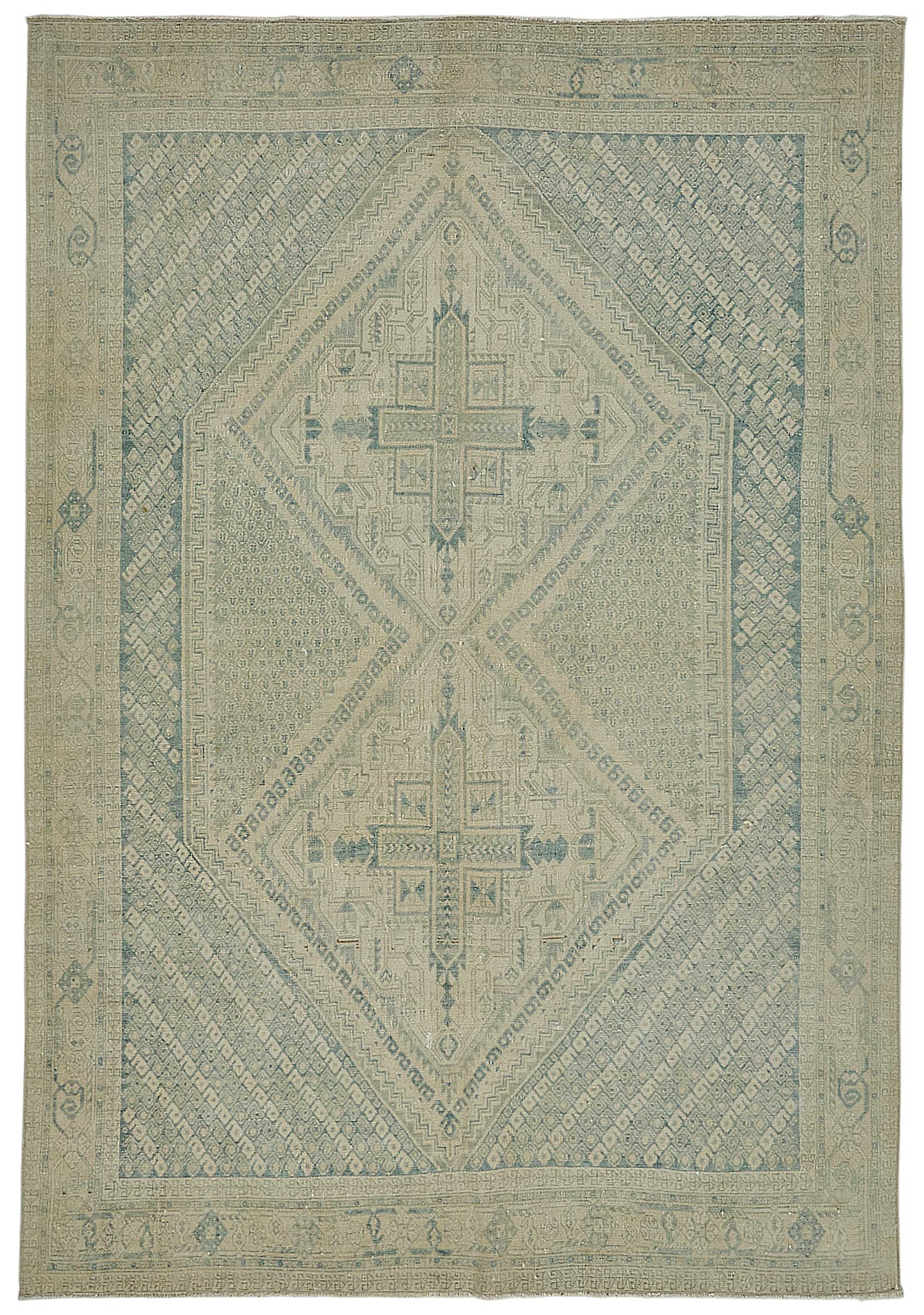 Beige Persian Antique — 1.38 x 1.96