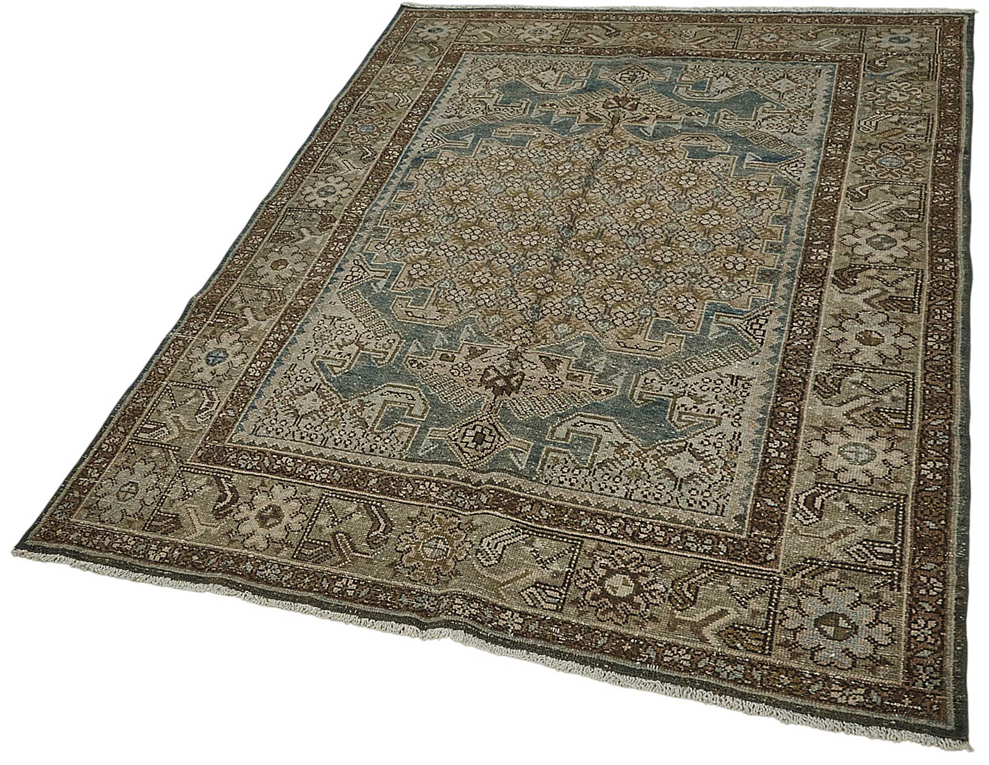 Beige Persian Antique — 1.32 x 1.84