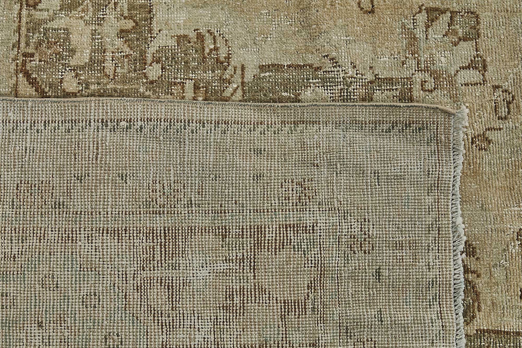 Beige Persian Antique — 3.25 x 5.30