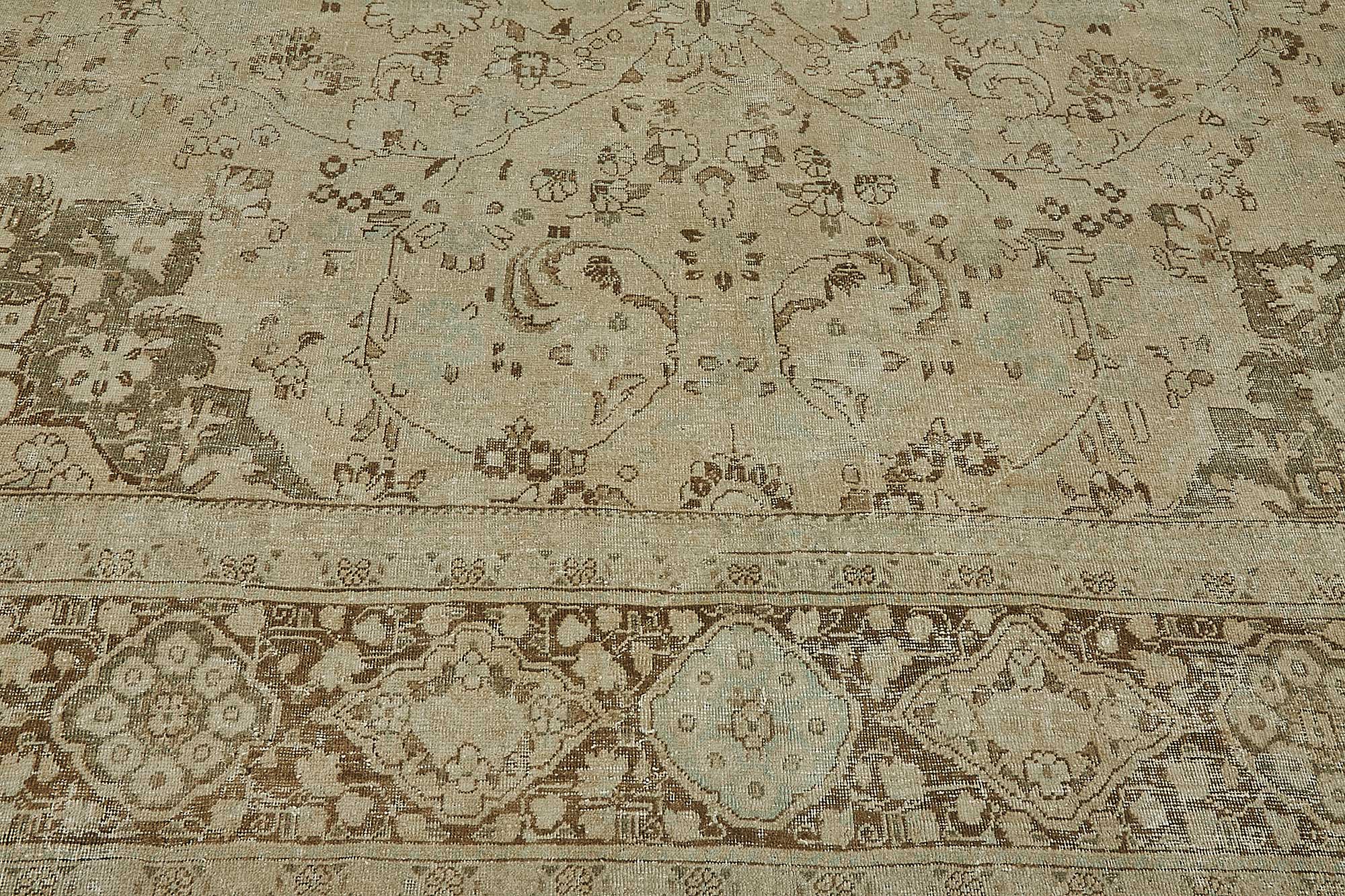 Beige Persian Antique — 3.25 x 5.30