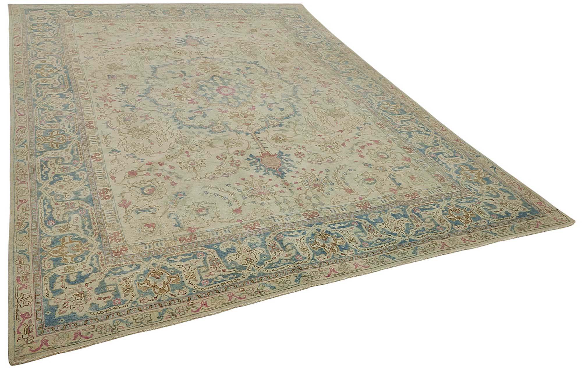 Beige Persian Antique — 2.62 x 3.55