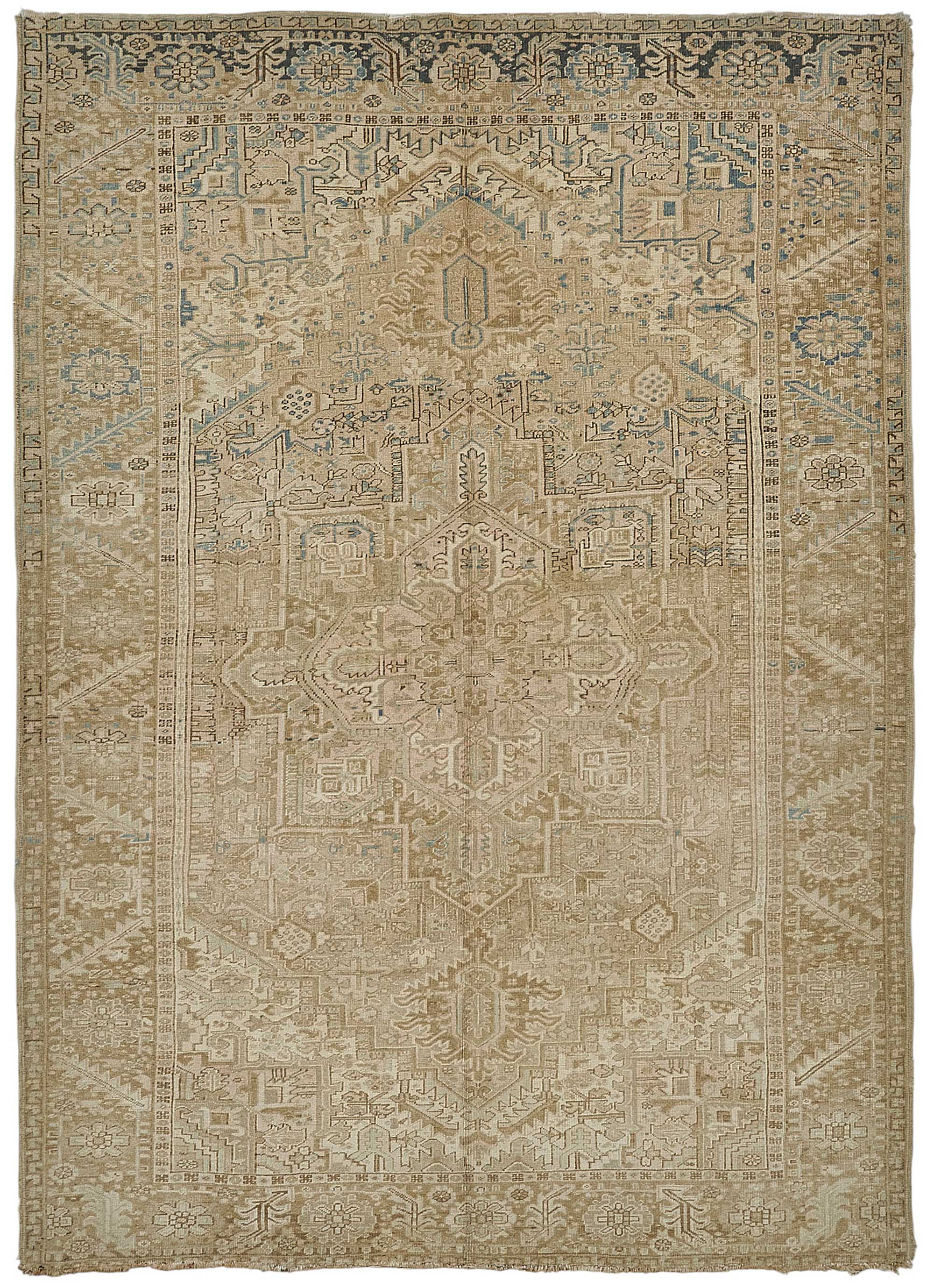 Beige Persian Antique — 2.52 x 3.54