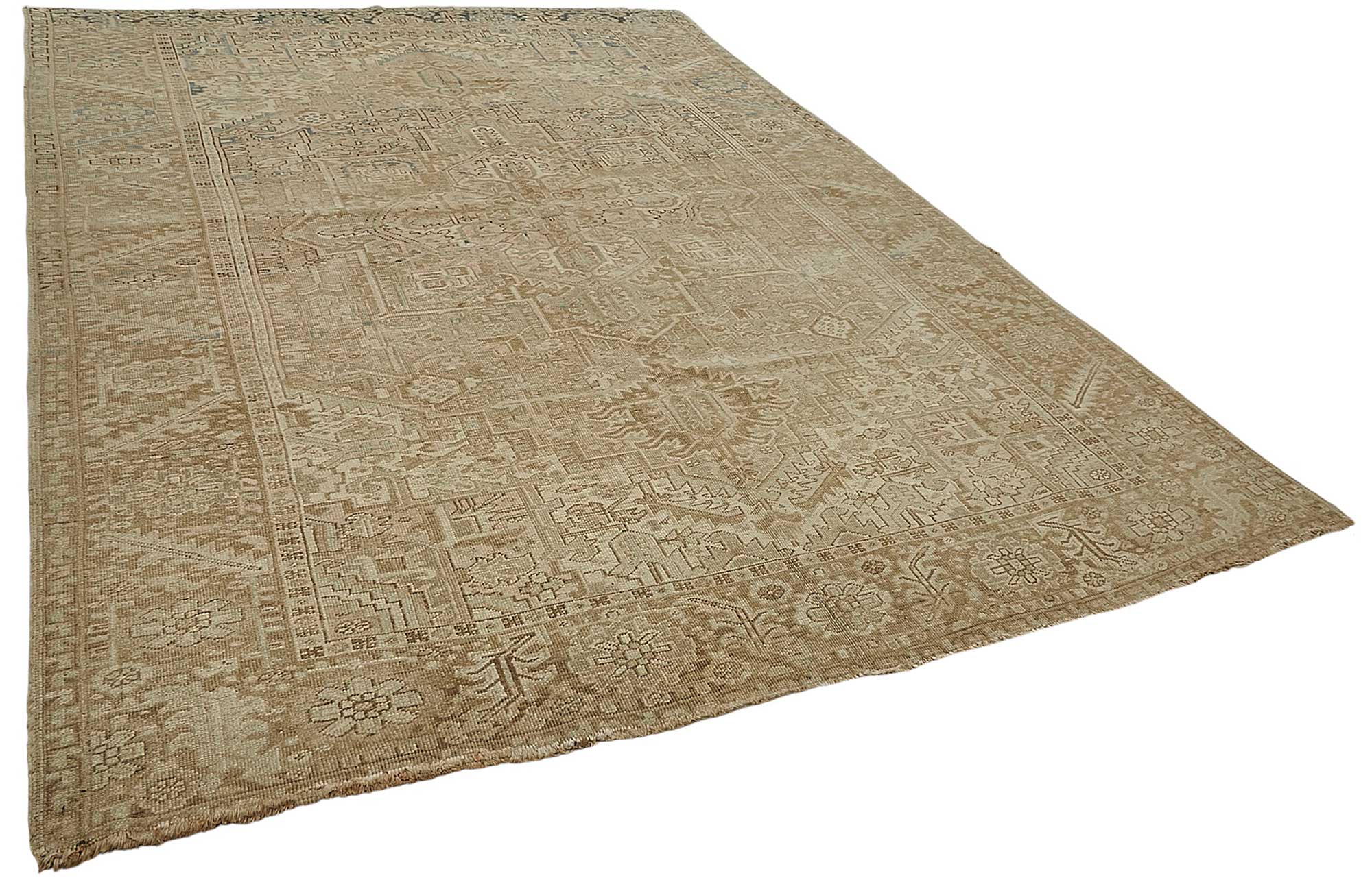Beige Persian Antique — 2.52 x 3.54
