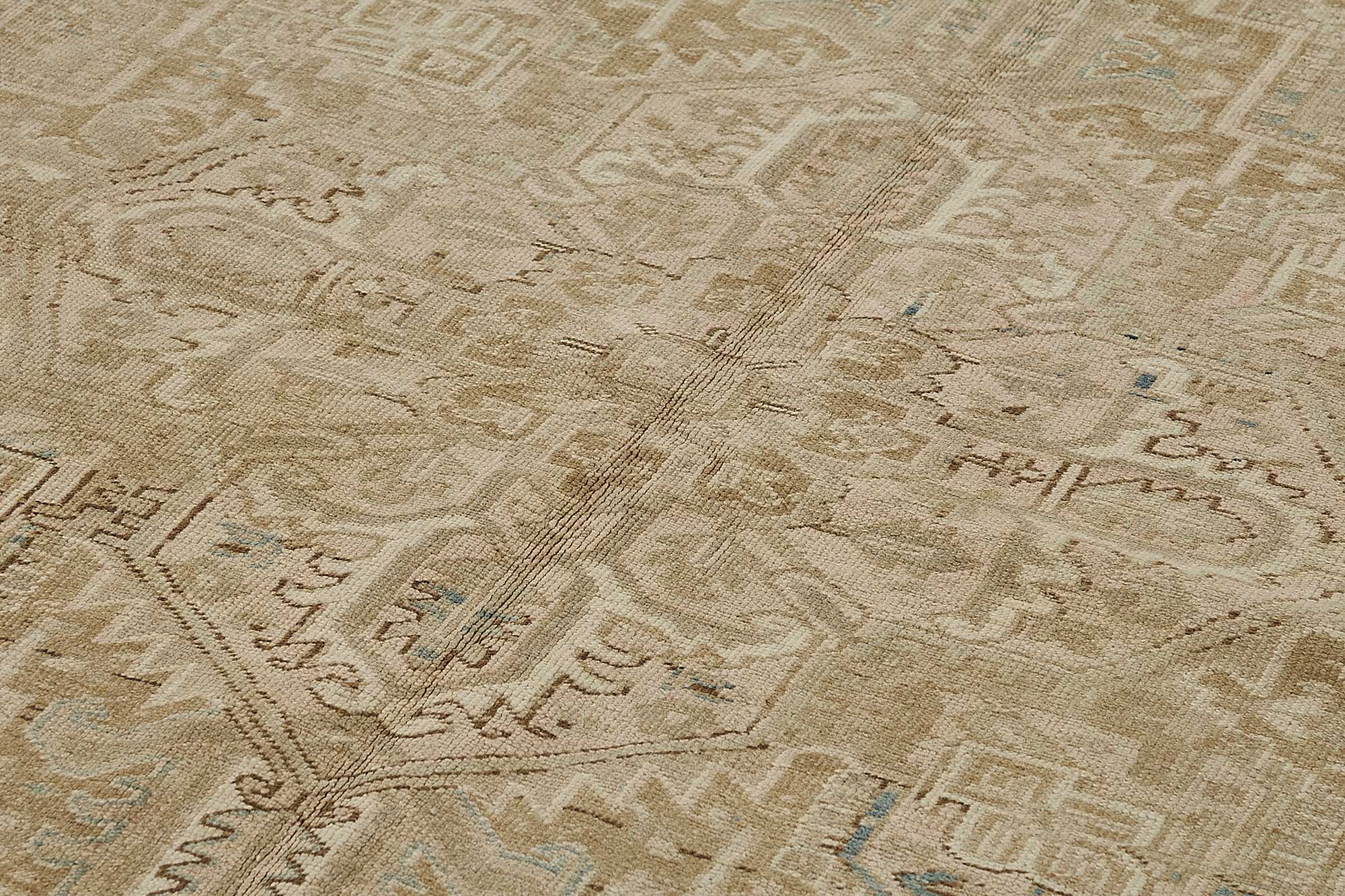 Beige Persian Antique — 2.52 x 3.54