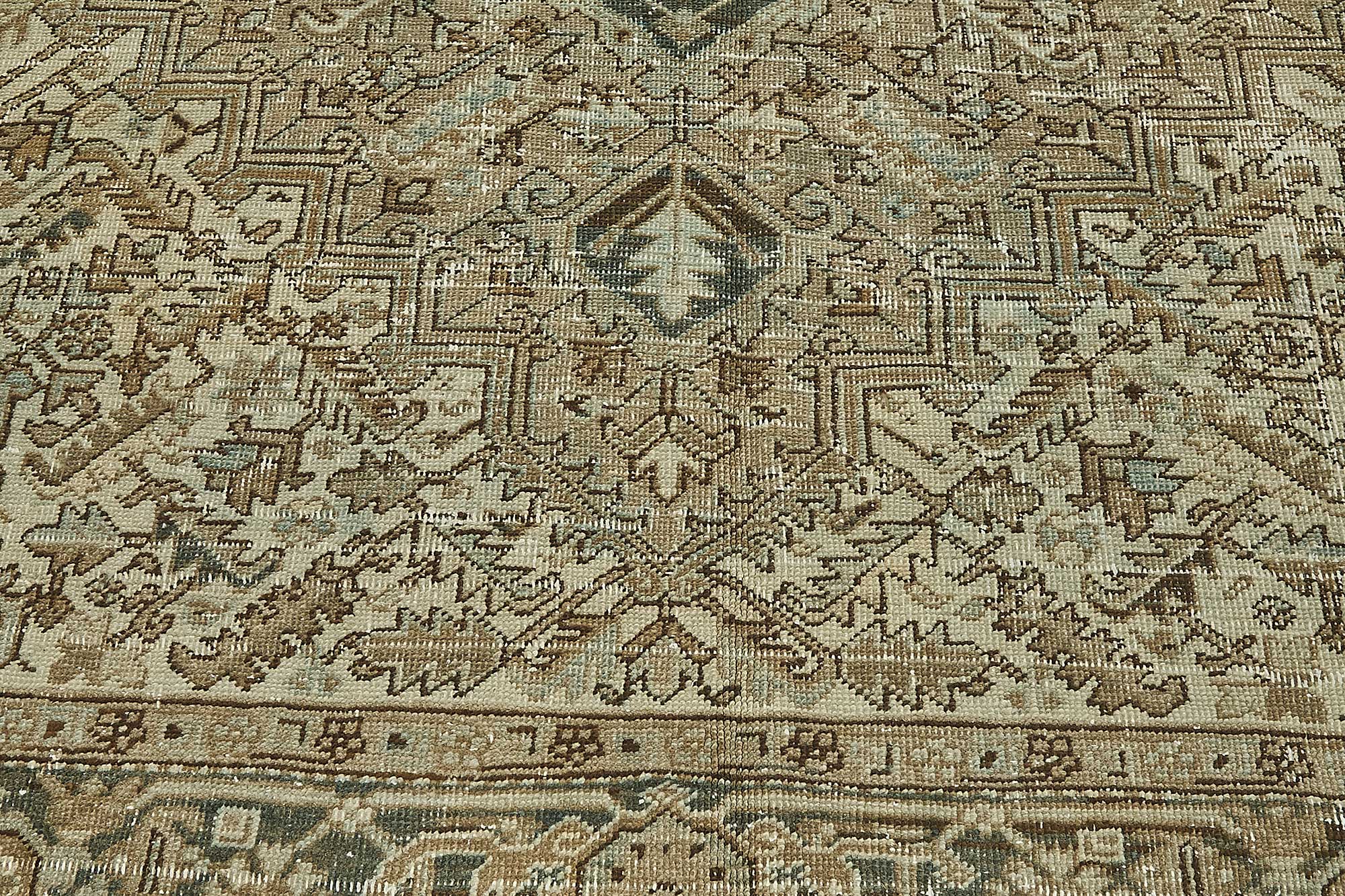 Beige Persian Antique — 2.36 x 3.10