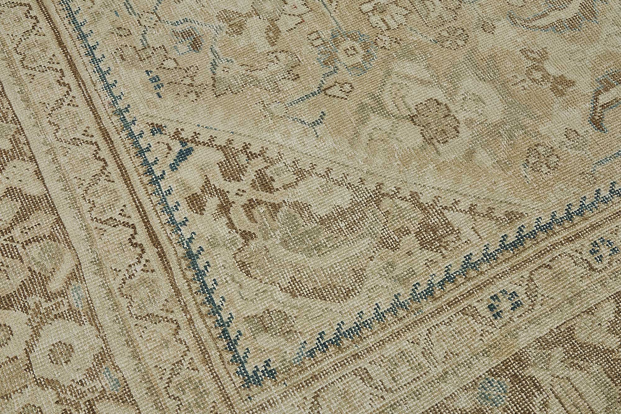 Beige Persian Antique — 2.65 x 3.56