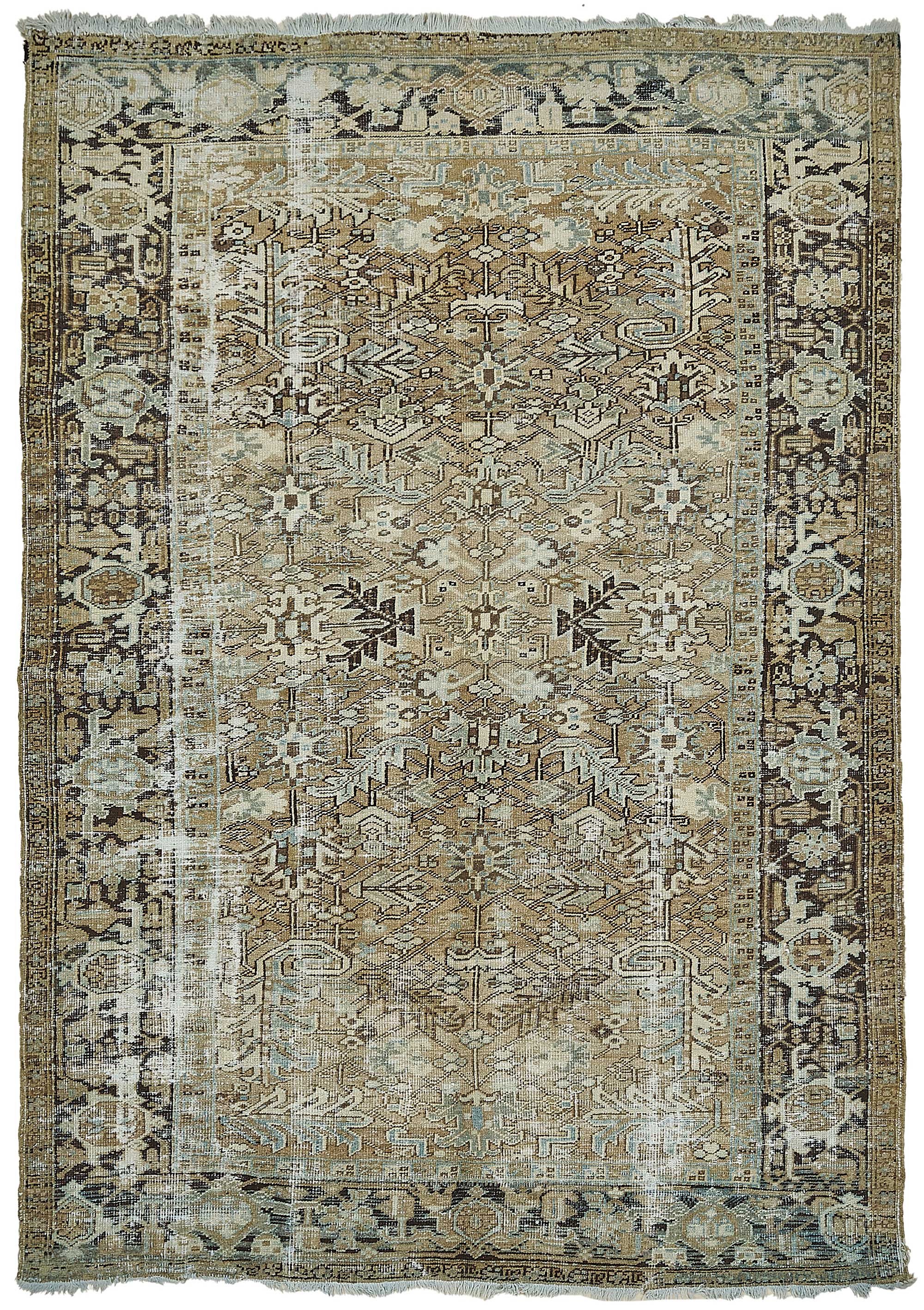 Beige Persian Antique — 2.18 x 3.10