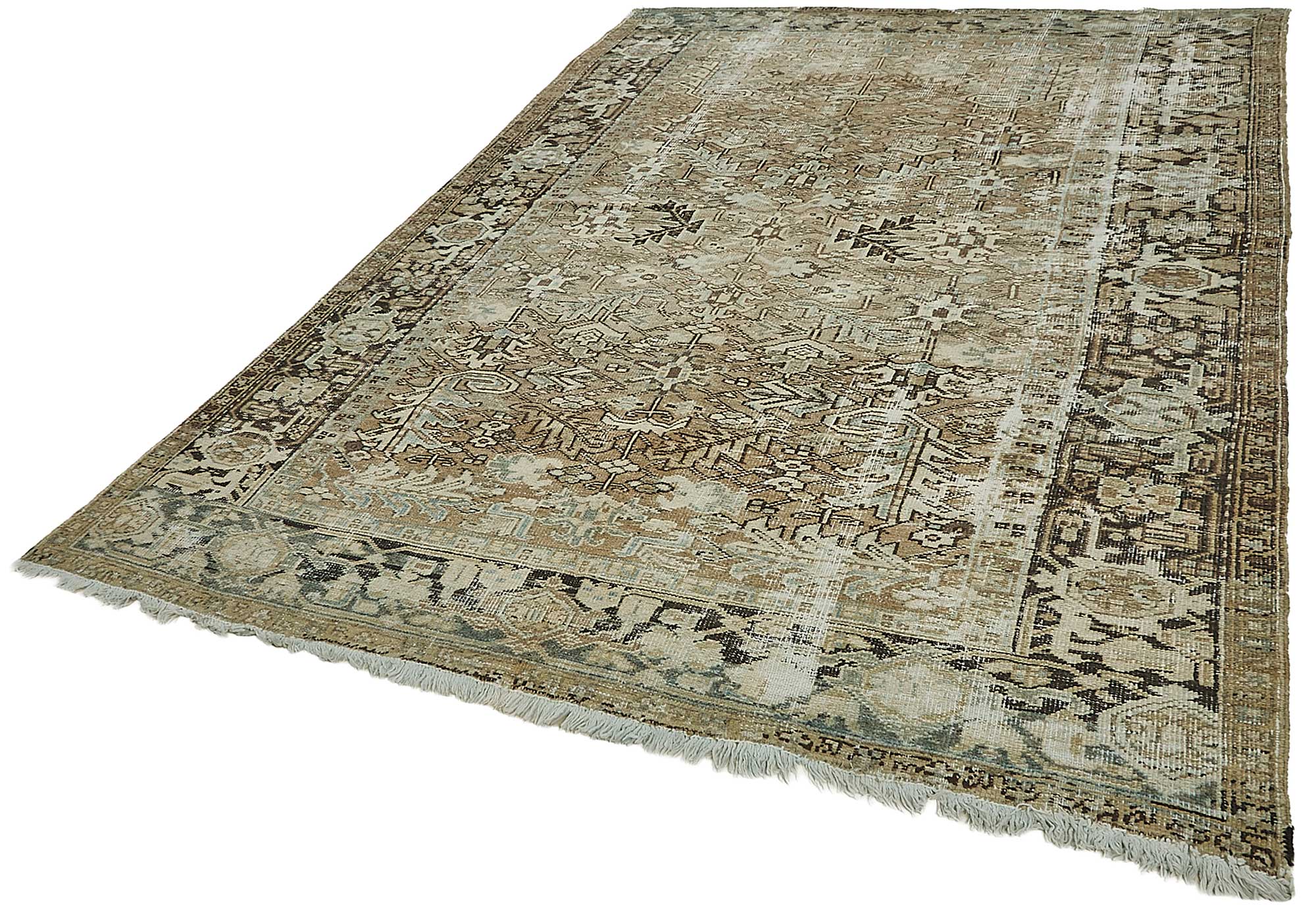 Beige Persian Antique — 2.18 x 3.10